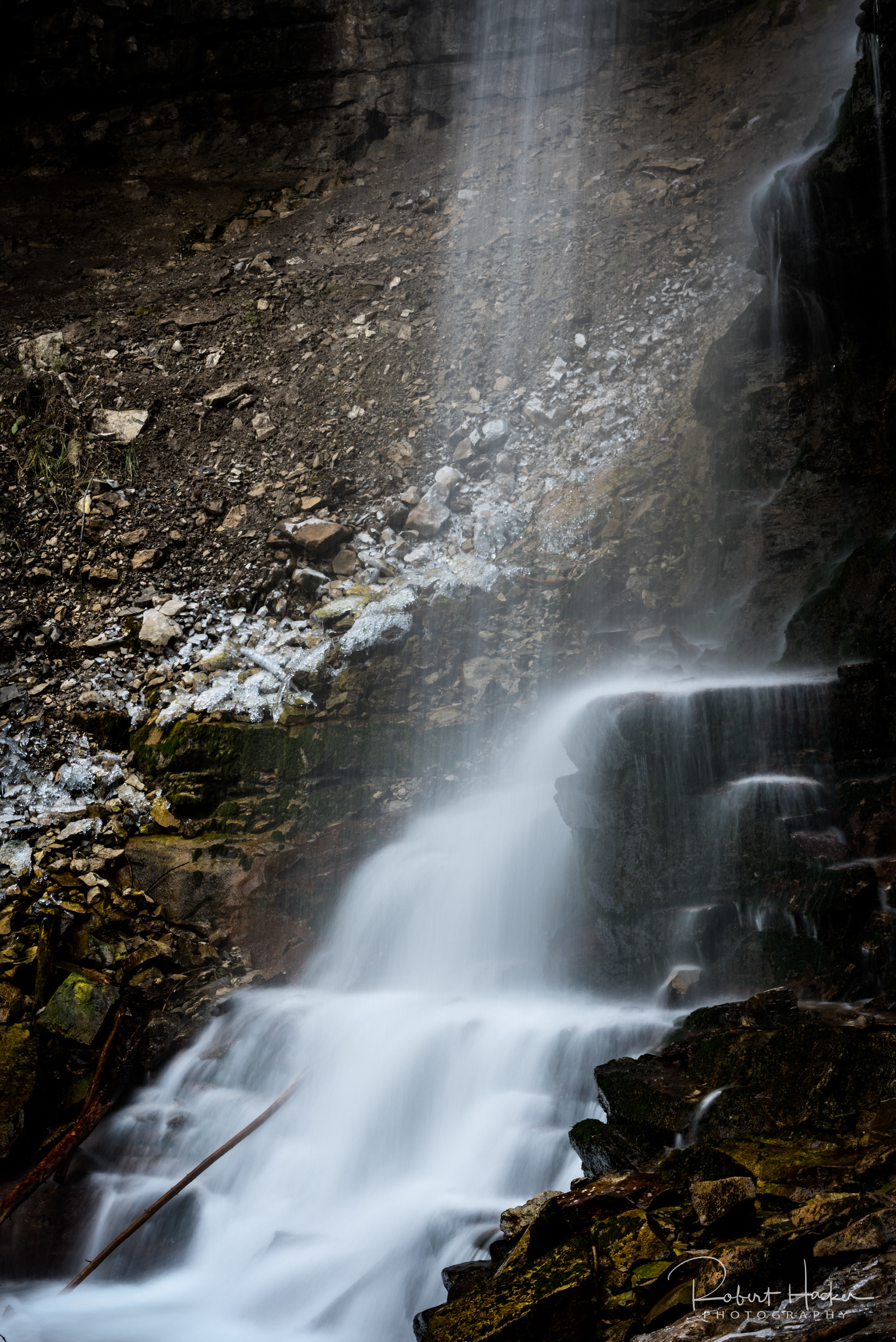 Troll Falls, Kananaskis County, Alberta, Canada