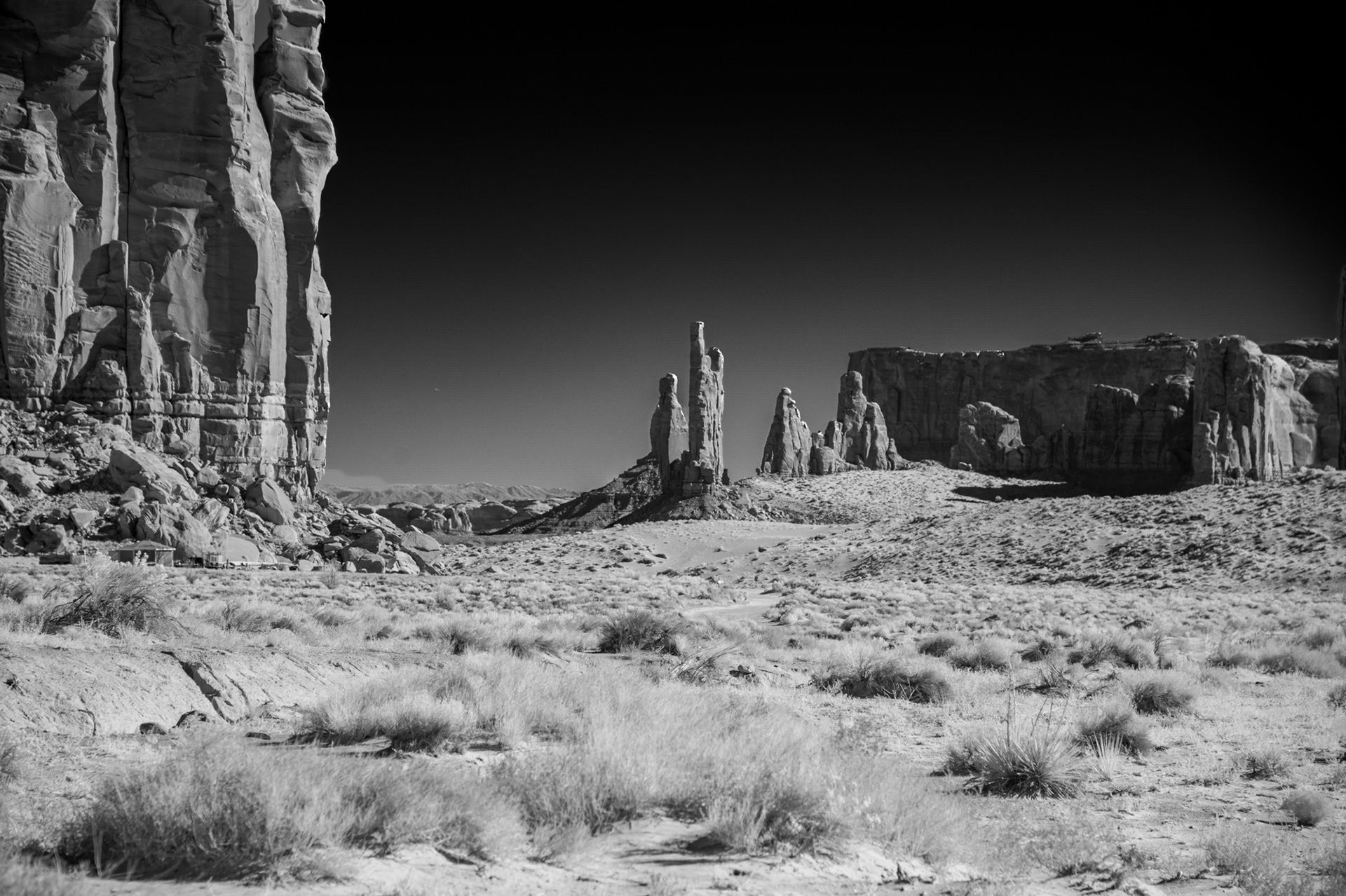 Three Sisters, Monument Valley Navajo Tribal Park