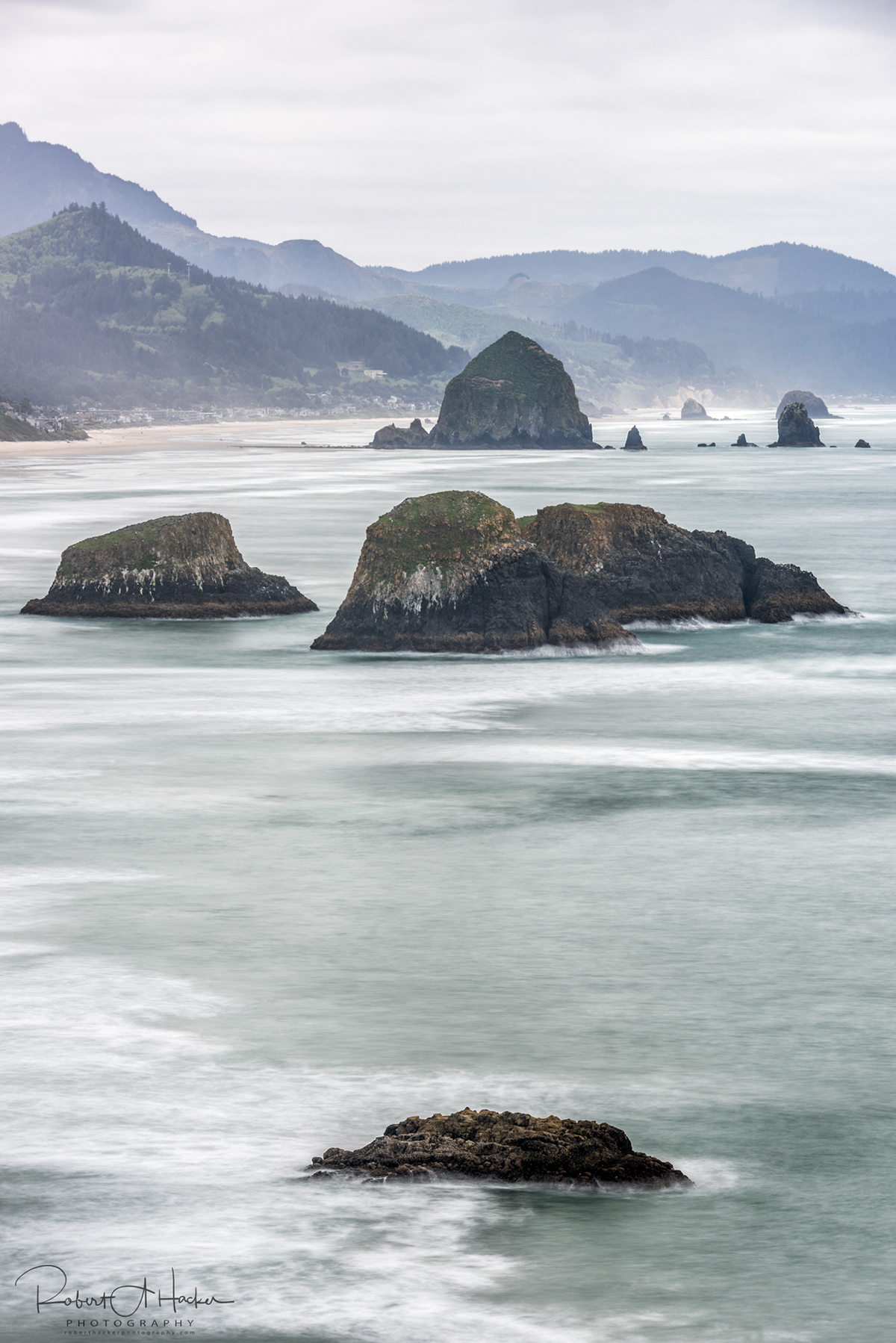 Early morning at Chapman Point, Ecola State Park, Cannon Beach, Oregon