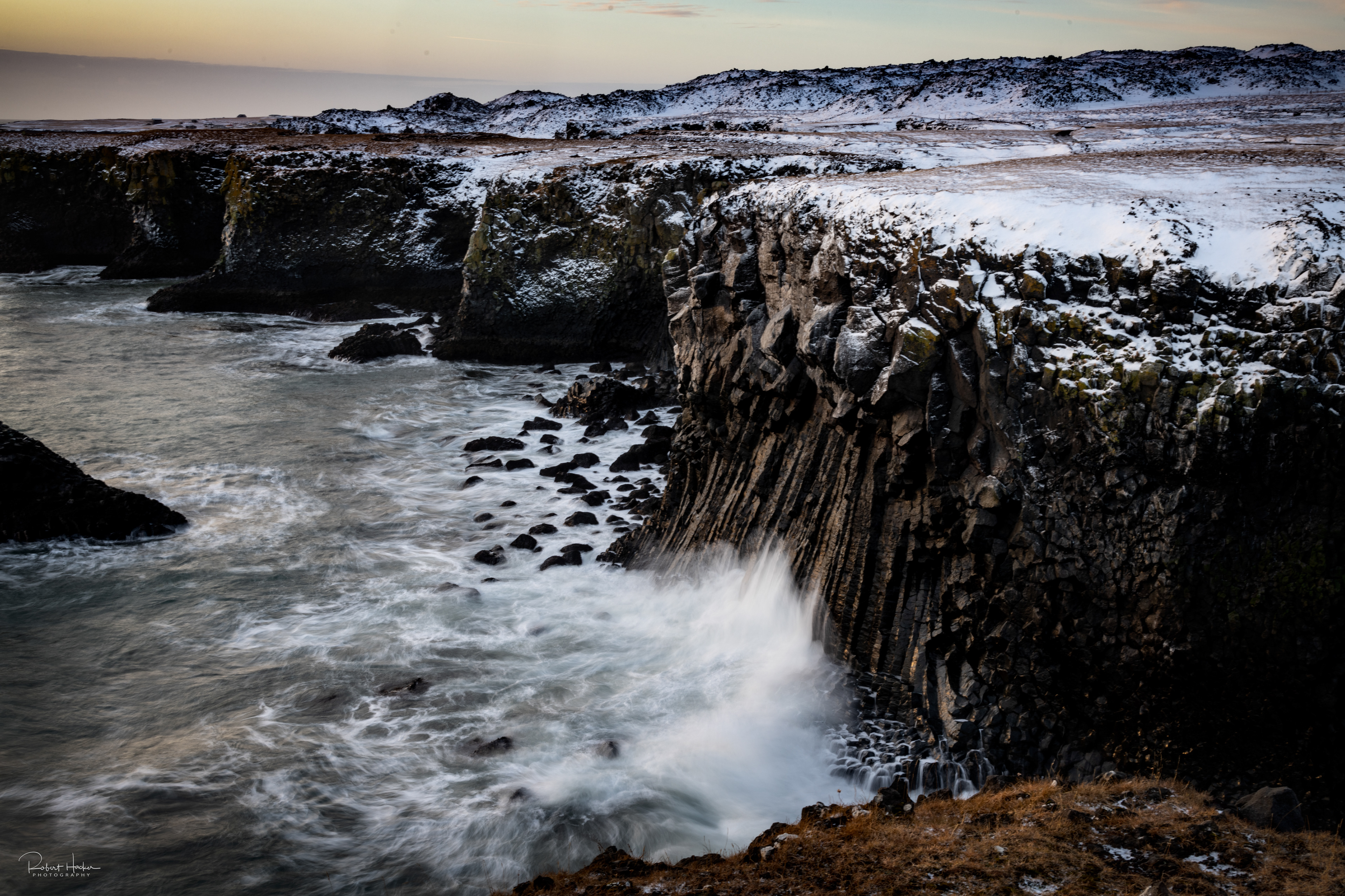 Basalt cliffs at Arnarstapi