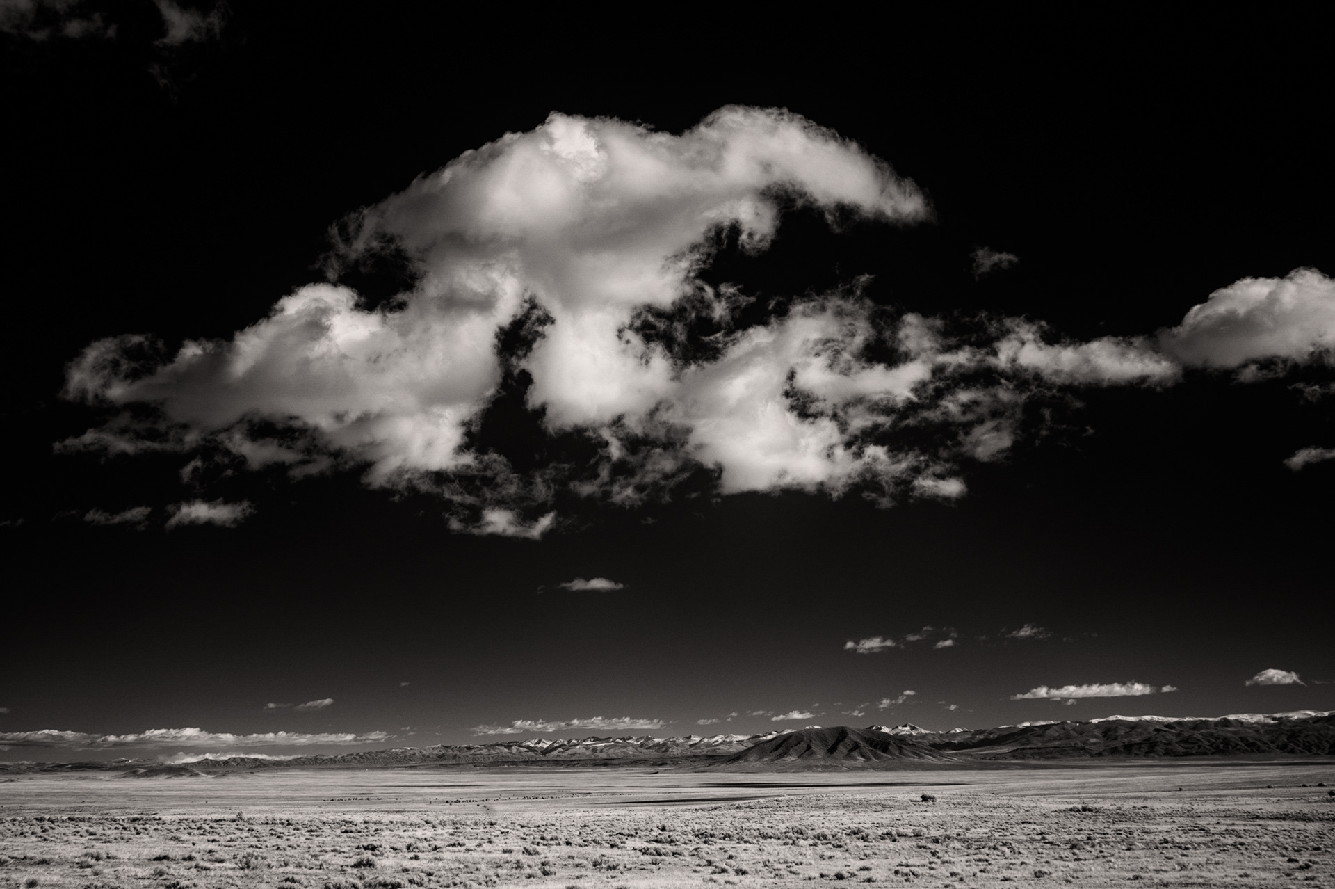 Landscape & clouds, NM 58 near Cimarron, NM