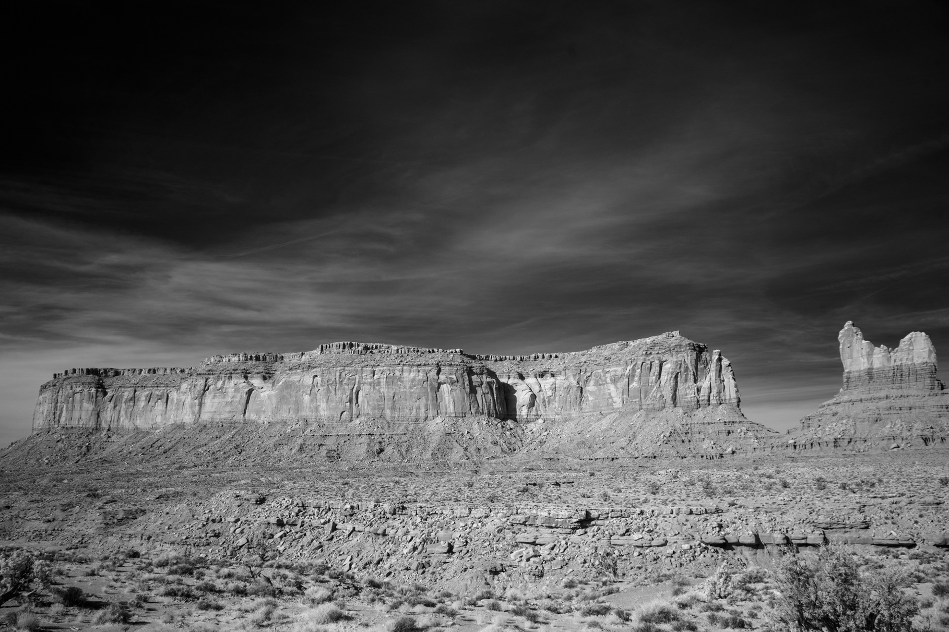 Sentinel Mesa, Monument Valley Navajo Tribal Park