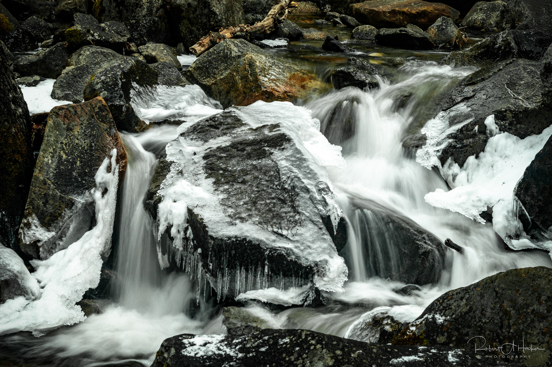 Yosemite Winter Cascade