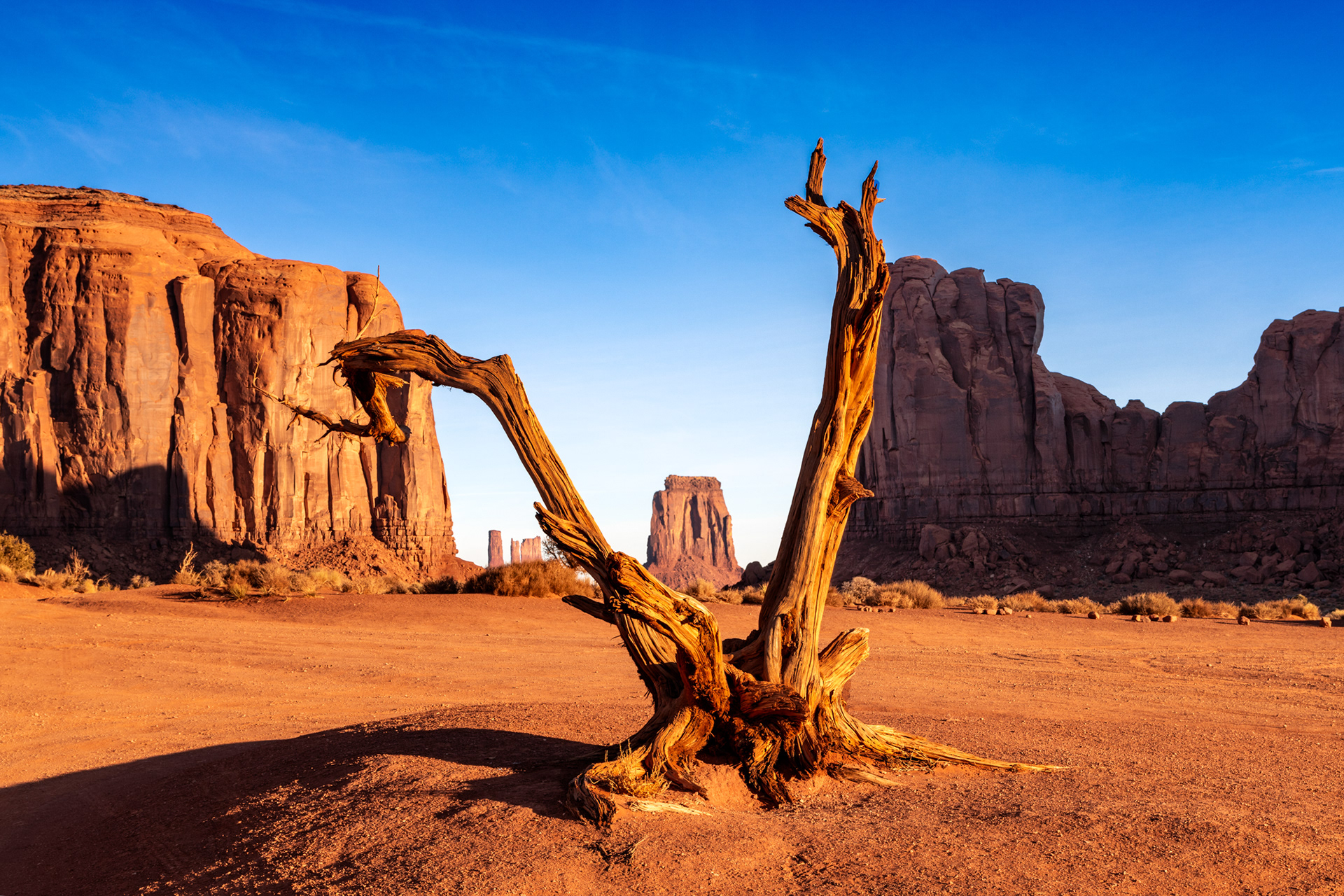 Morning at North Window Overlook, Monument Valley Navajo Tribal Park