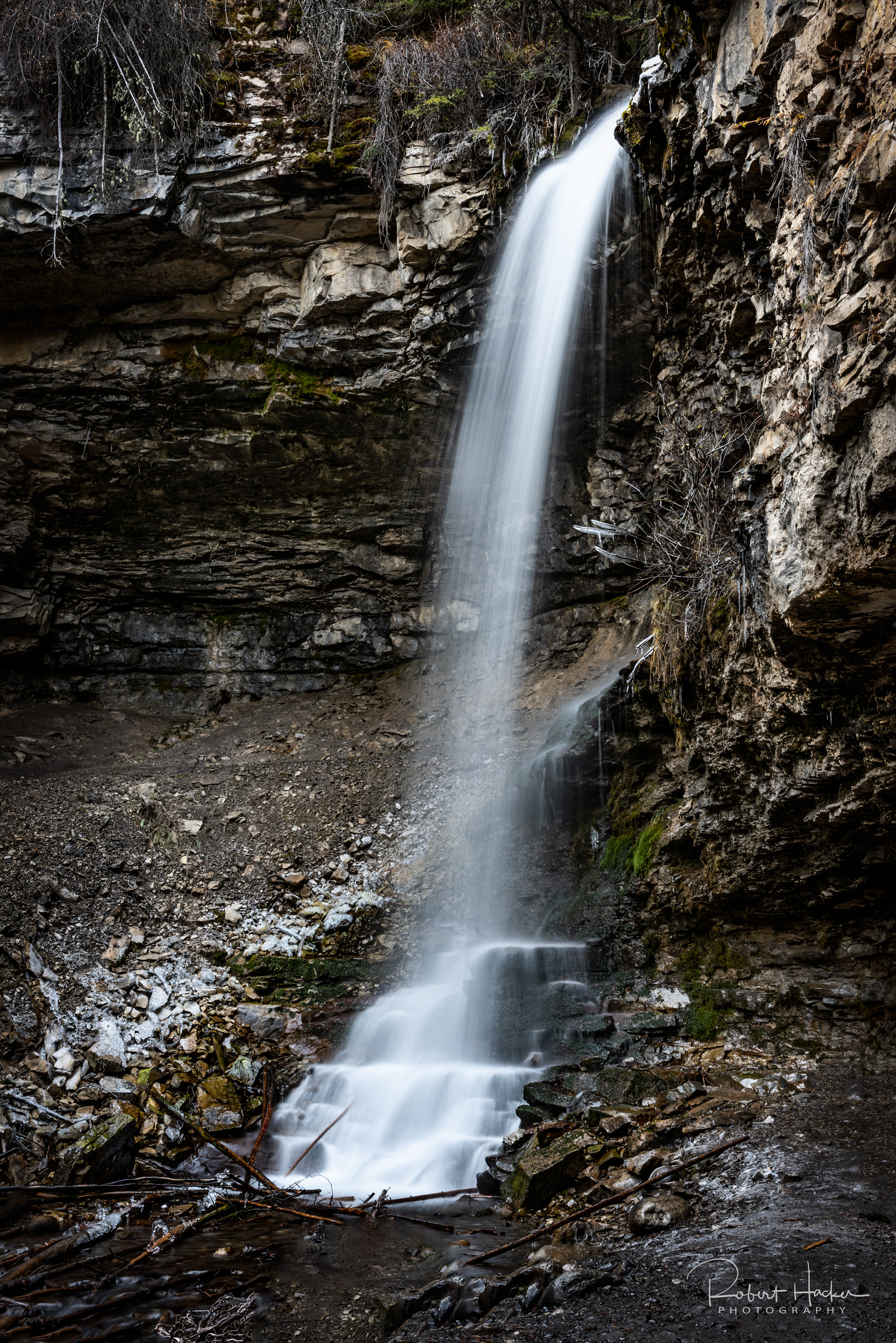 Troll Falls, Kananaskis County, Alberta, Canada