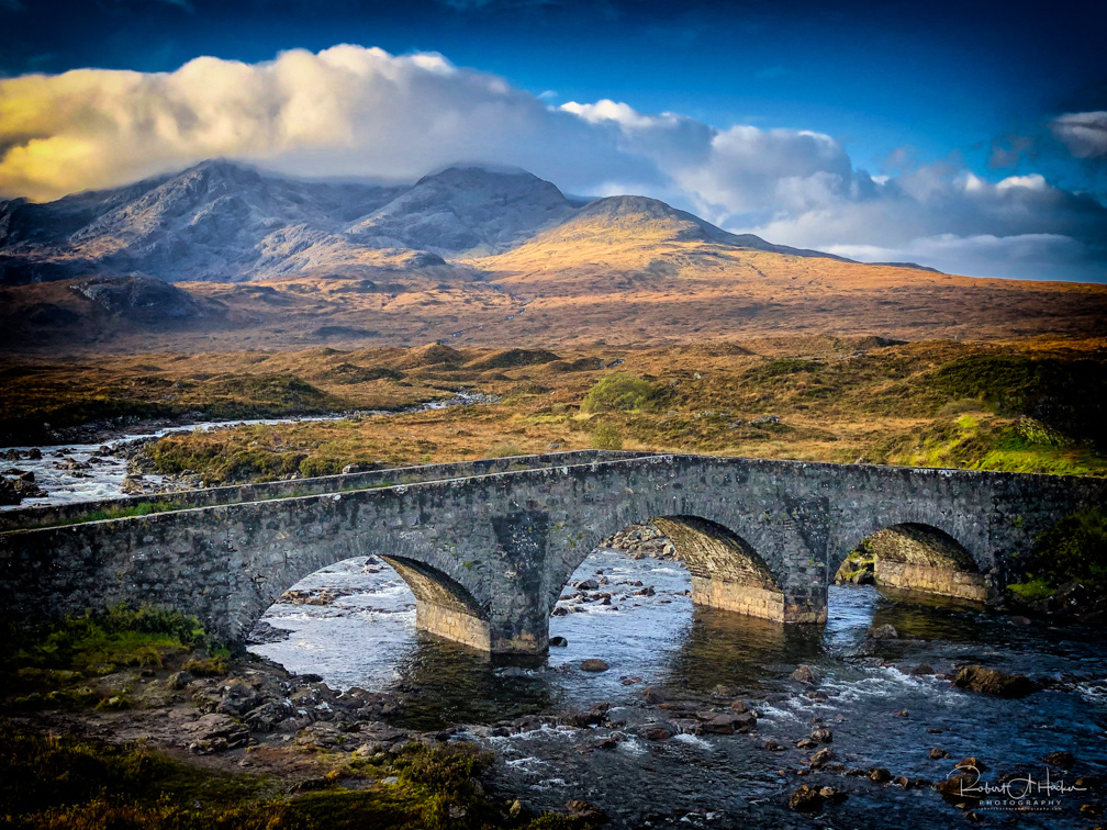 View of the Cuillin Mountains from Sligachan