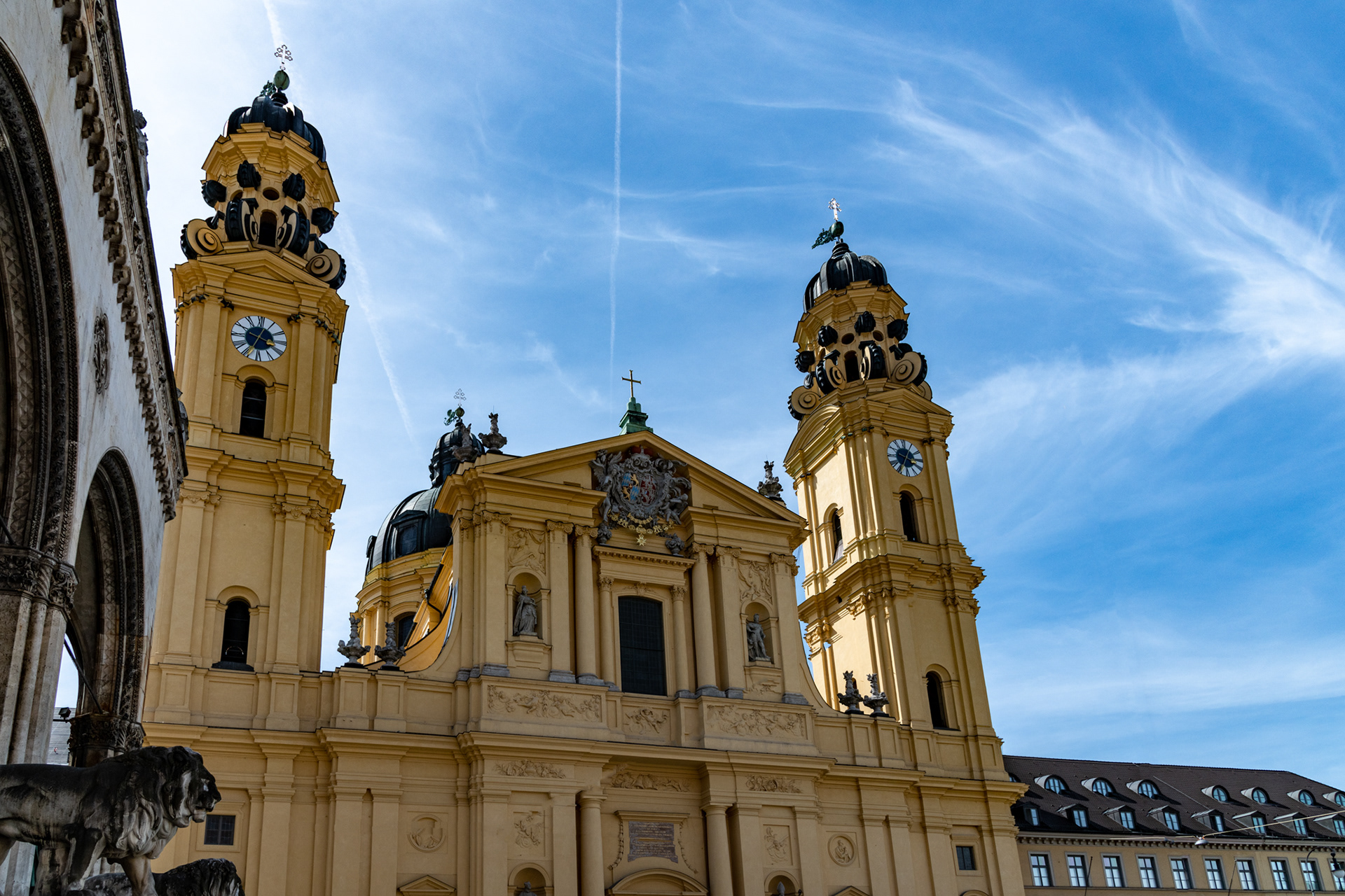 Façade of Theatinerkirche