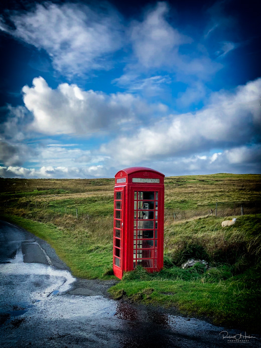 Call box in the middle of "nowhere"