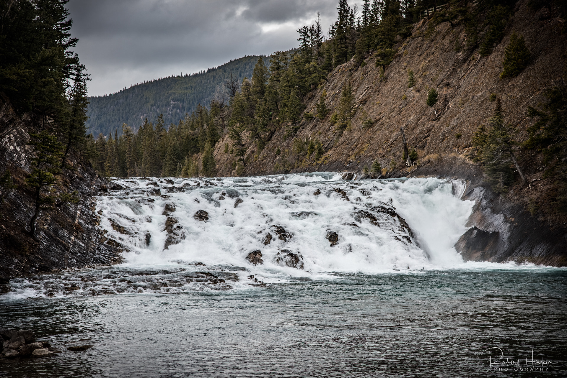 Bow Falls, Banff National Park, Alberta, Canada