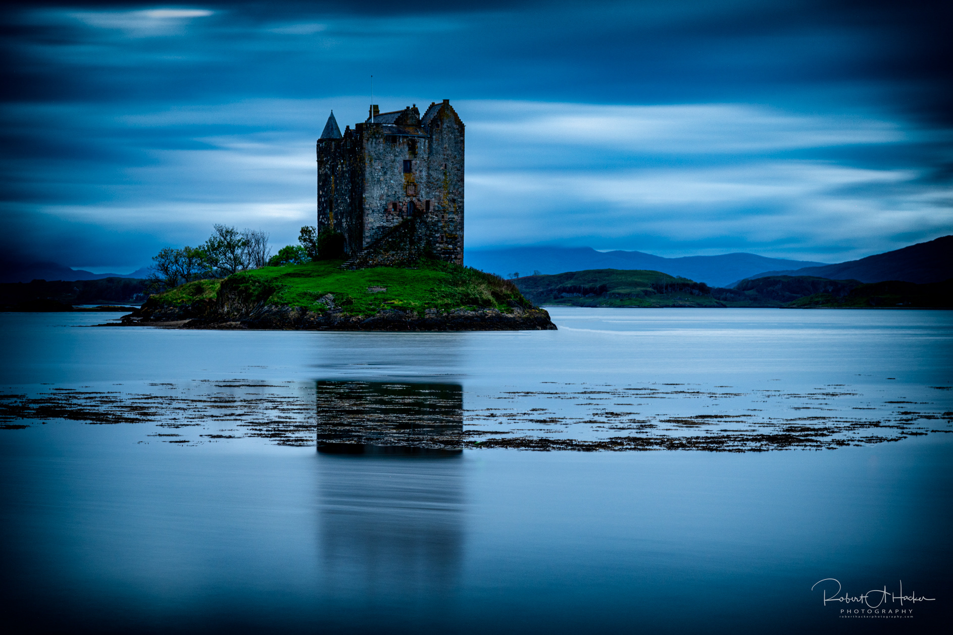 Stalker Castle, used in the final scenes of Monty Python and the Holy Grail