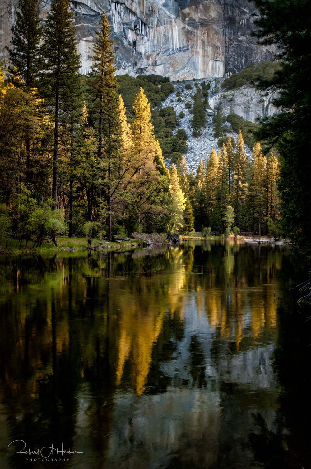 Merced River from Swinging Bridge