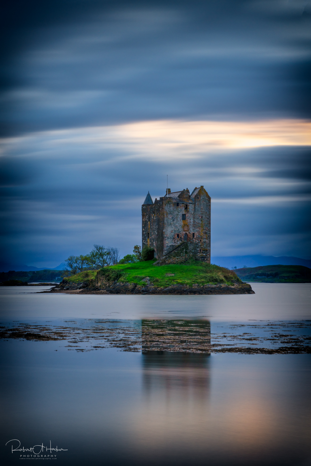 Stalker Castle, used in the final scenes of Monty Python and the Holy Grail