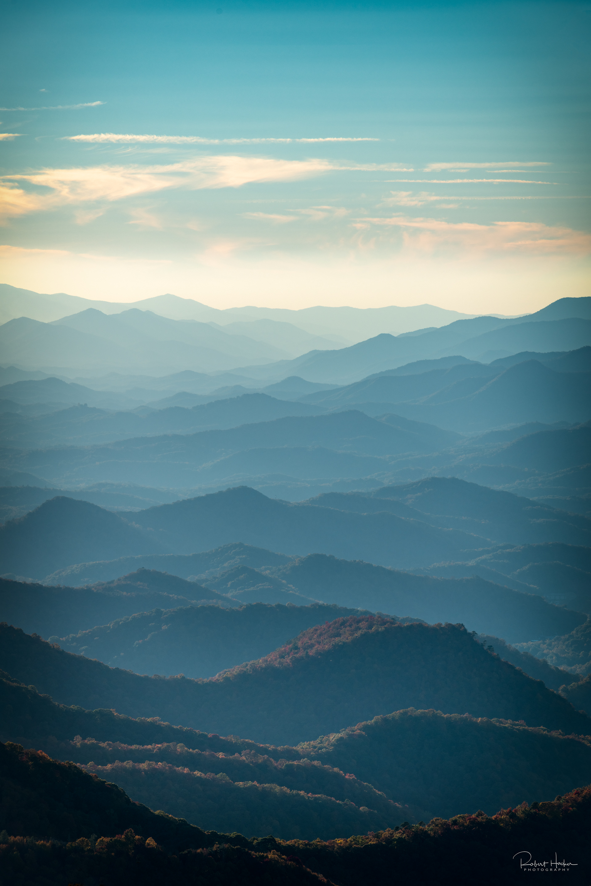 Woolyback Overlook, Blue Ridge Parkway, North Carolina