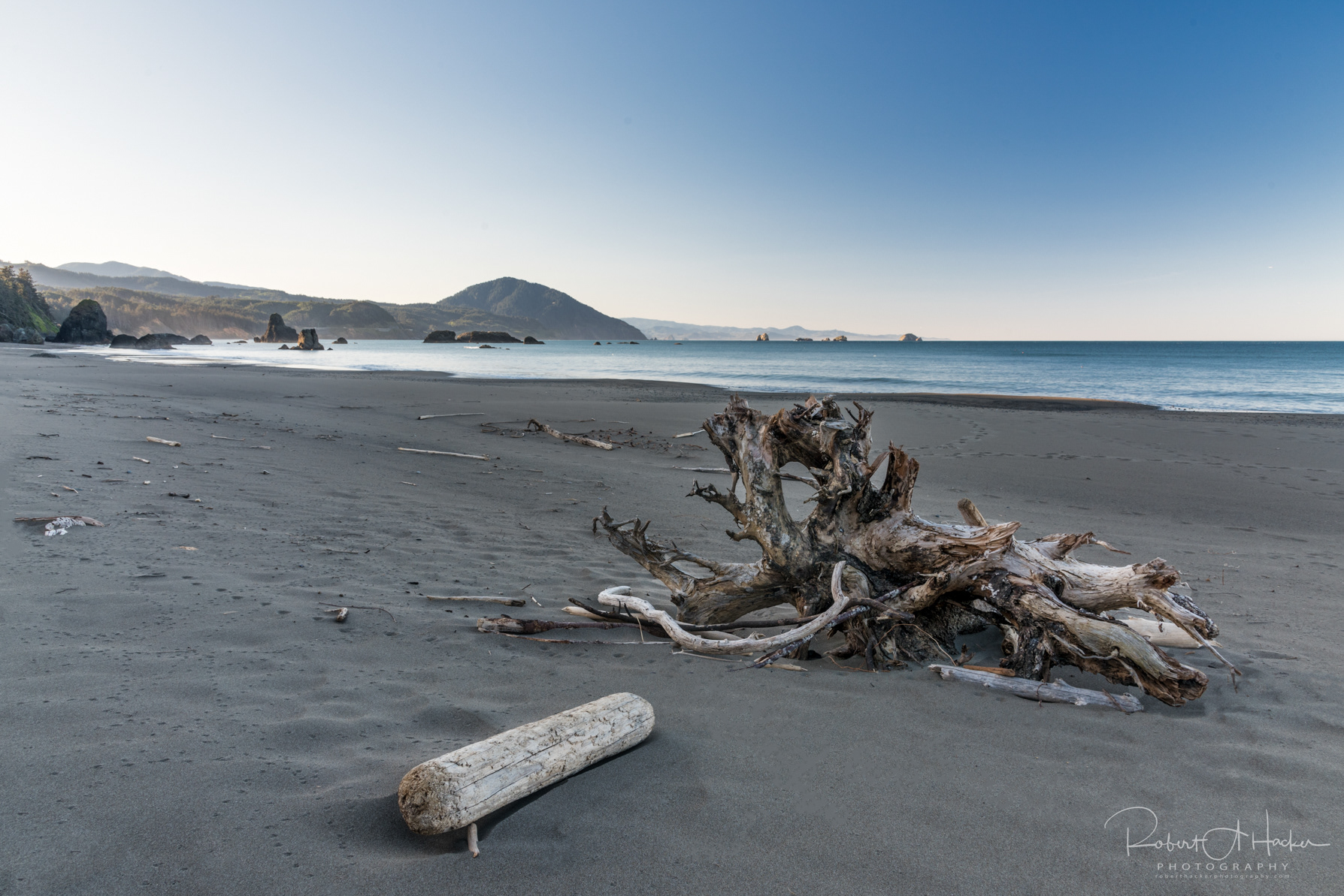 Sunrise at Battle Rock Wayside Park, Port Orford, Oregon