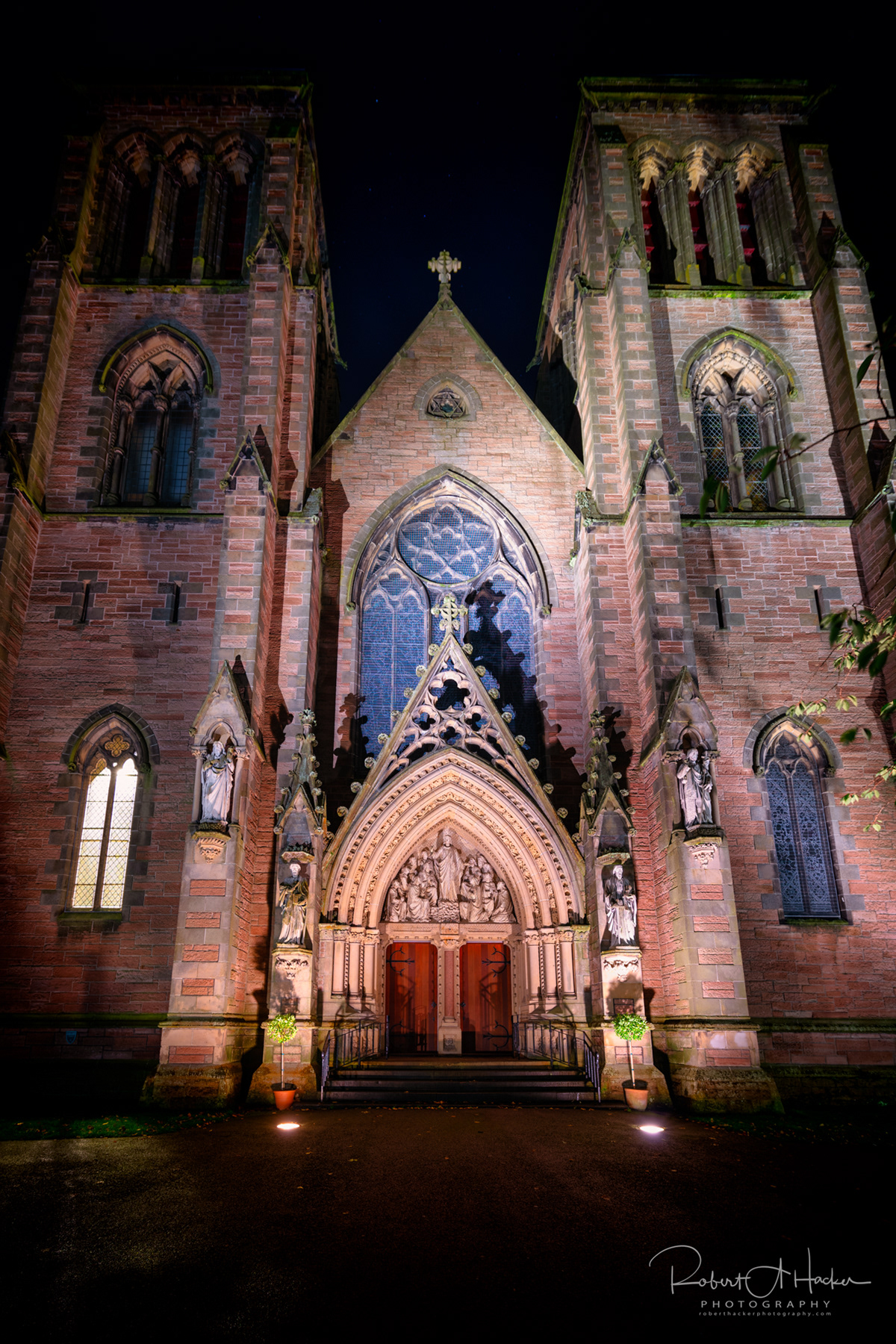 Cathedral of St Andrew exterior, Inverness Scotland