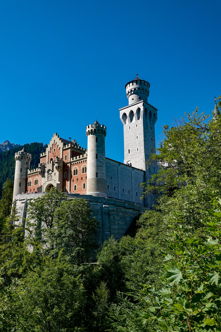 The east side of Neuschwanstein