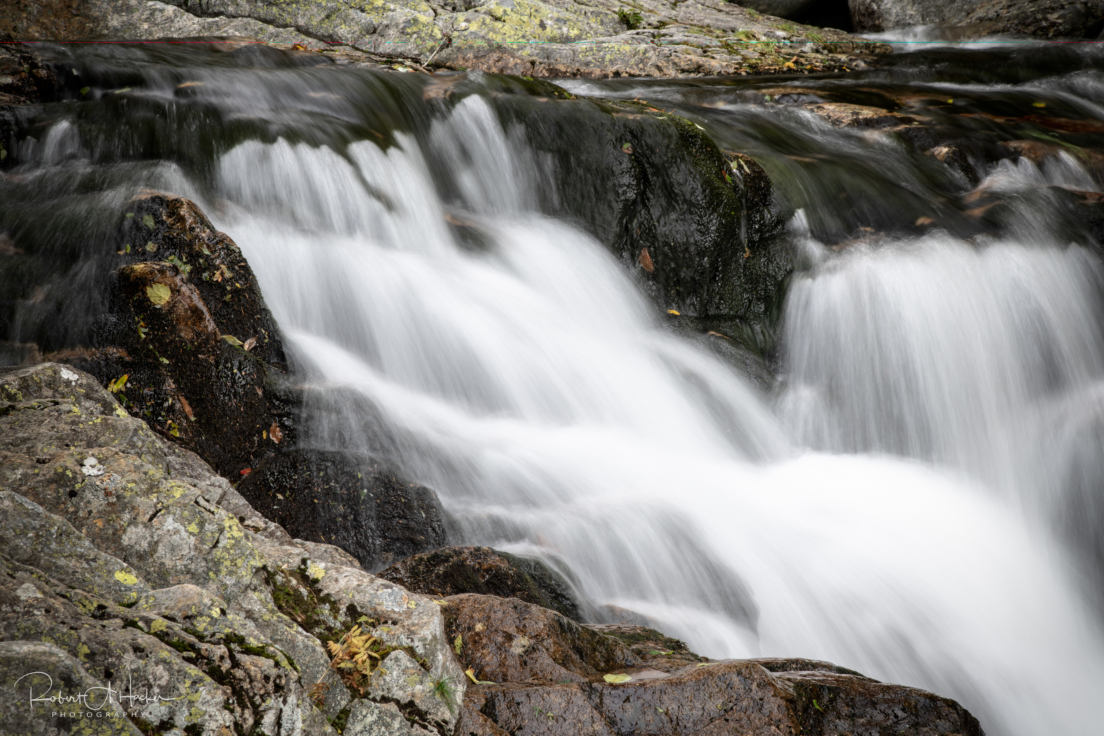 Cascade below Crystal Falls, Pinkham Notch on NH-16
