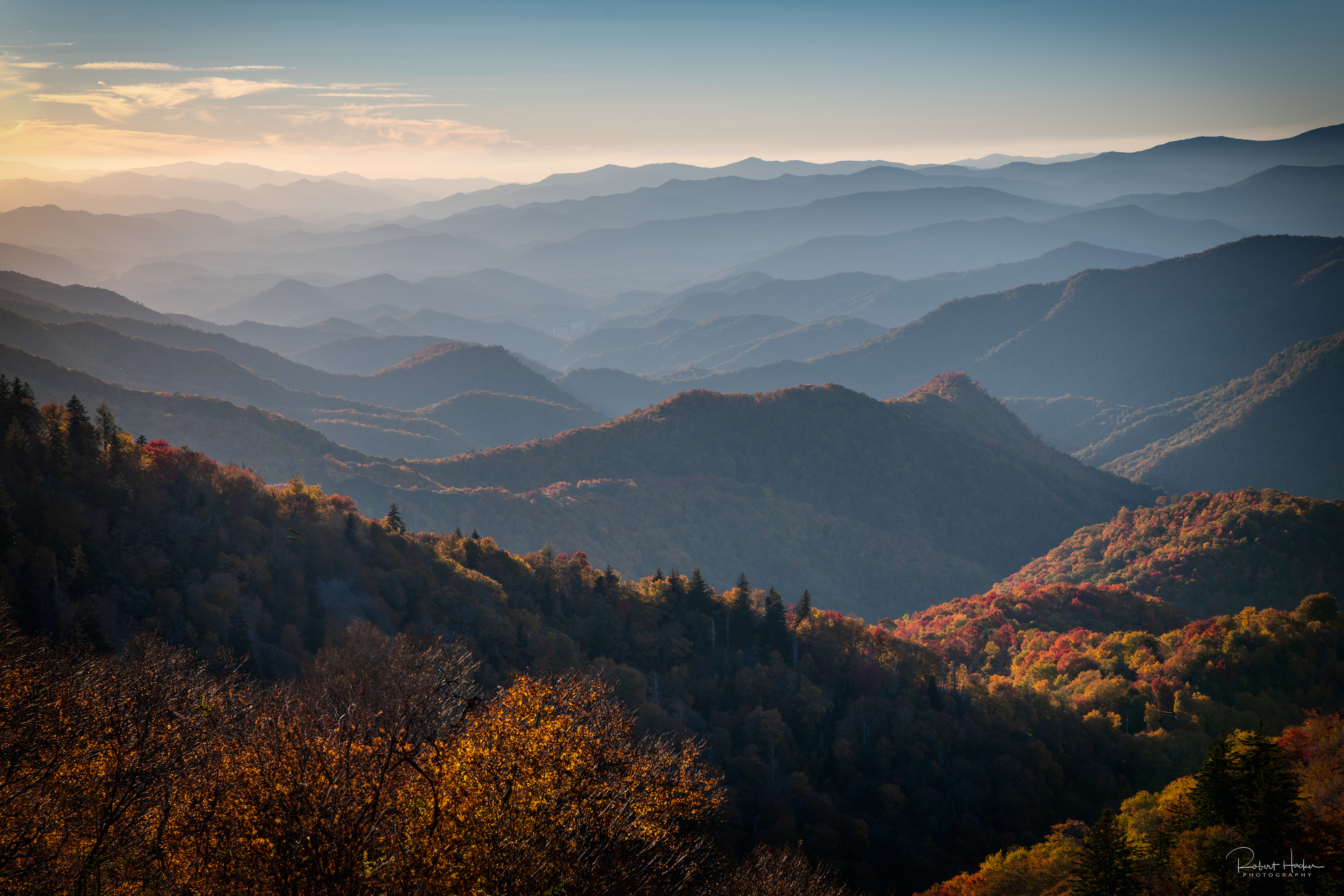 Woolyback Overlook, Blue Ridge Parkway, North Carolina