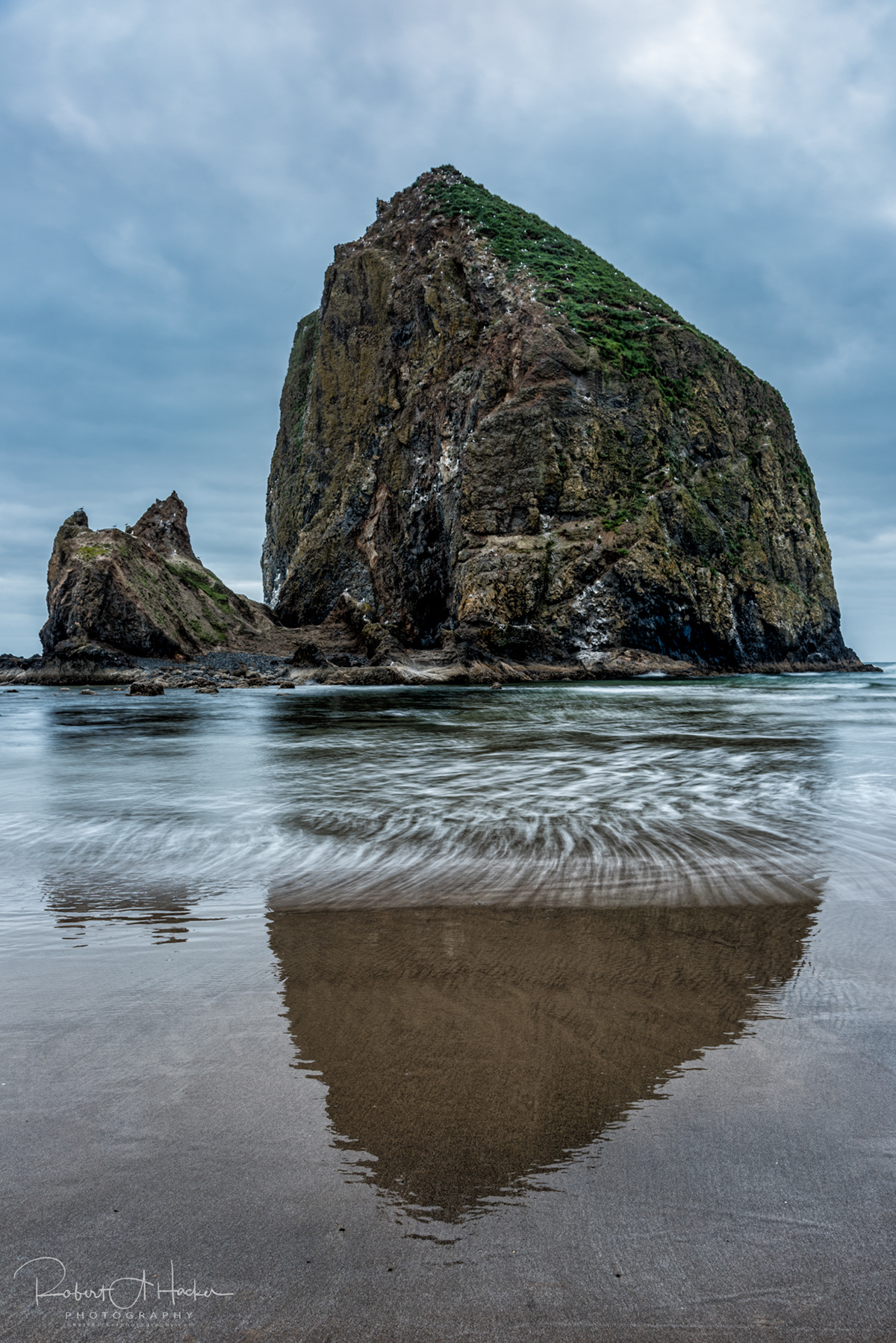 Sunset on Cannon Beach, Cannon Beach, Oregon