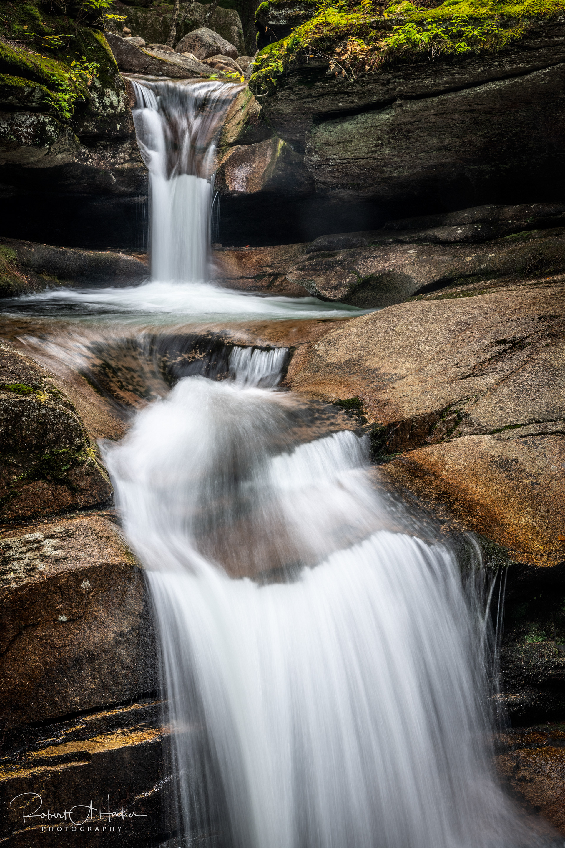 Sabbaday Falls, Kancamagus Highway (NH-112)