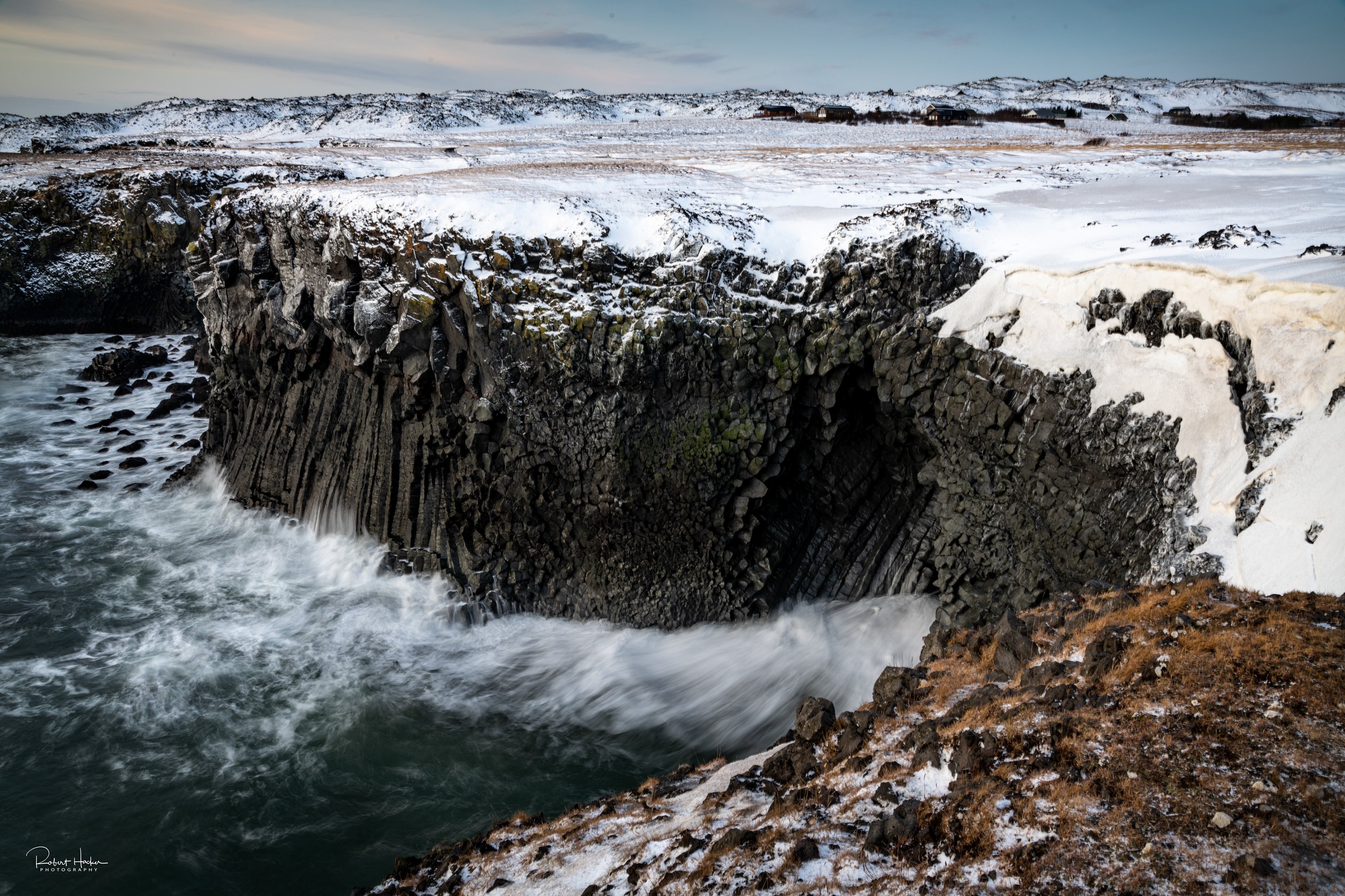 Basalt cliffs at Arnarstapi