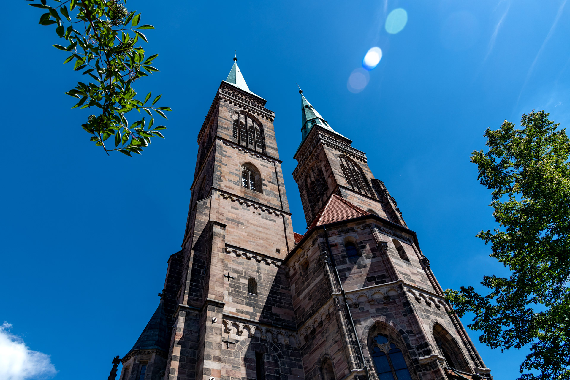 Façade of St Sebald Church