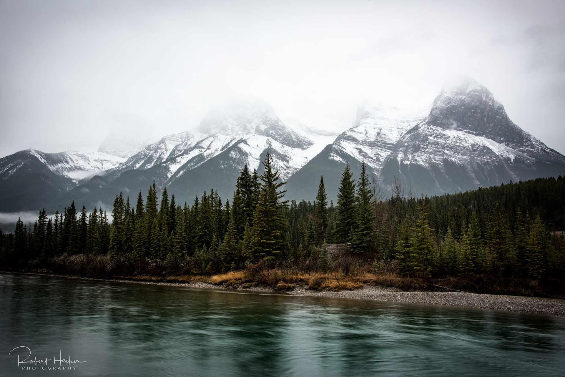 Three Sisters Peak, Canmore, Alberta, Canada