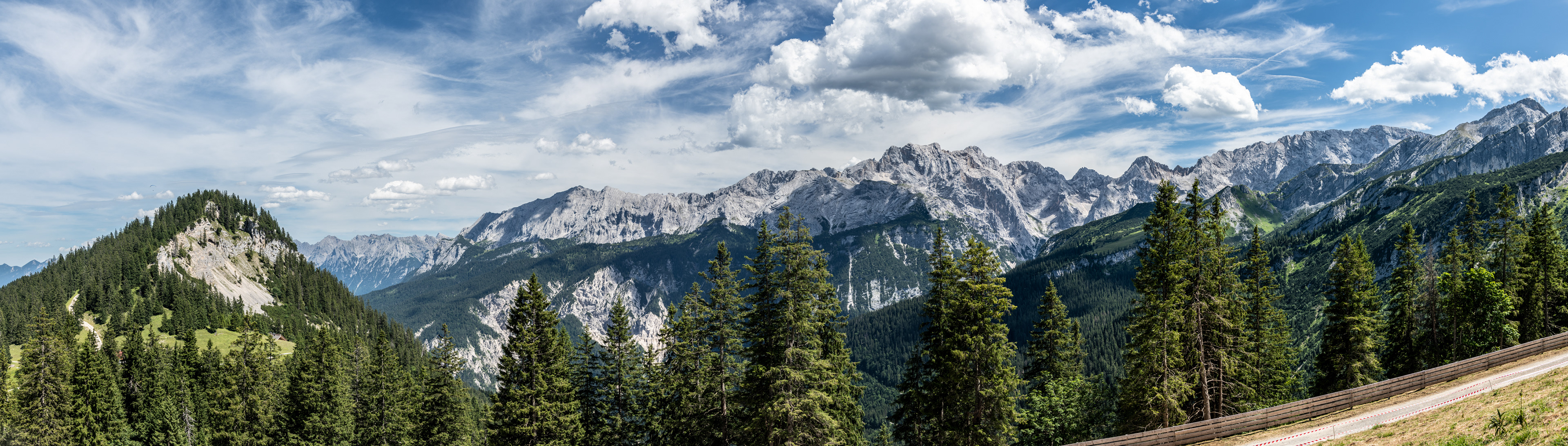 Panoramic vista(4 images stitched together)