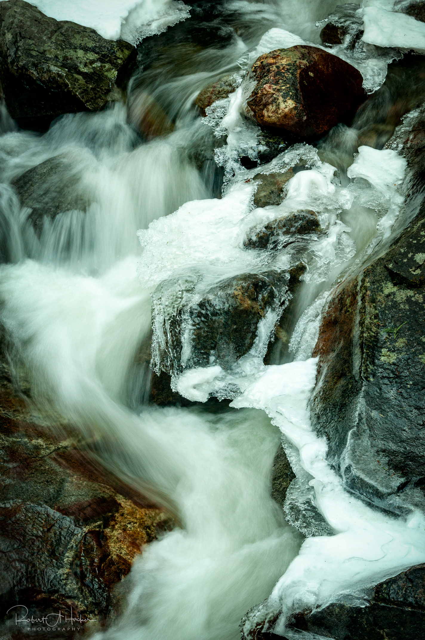 Yosemite Winter Cascade