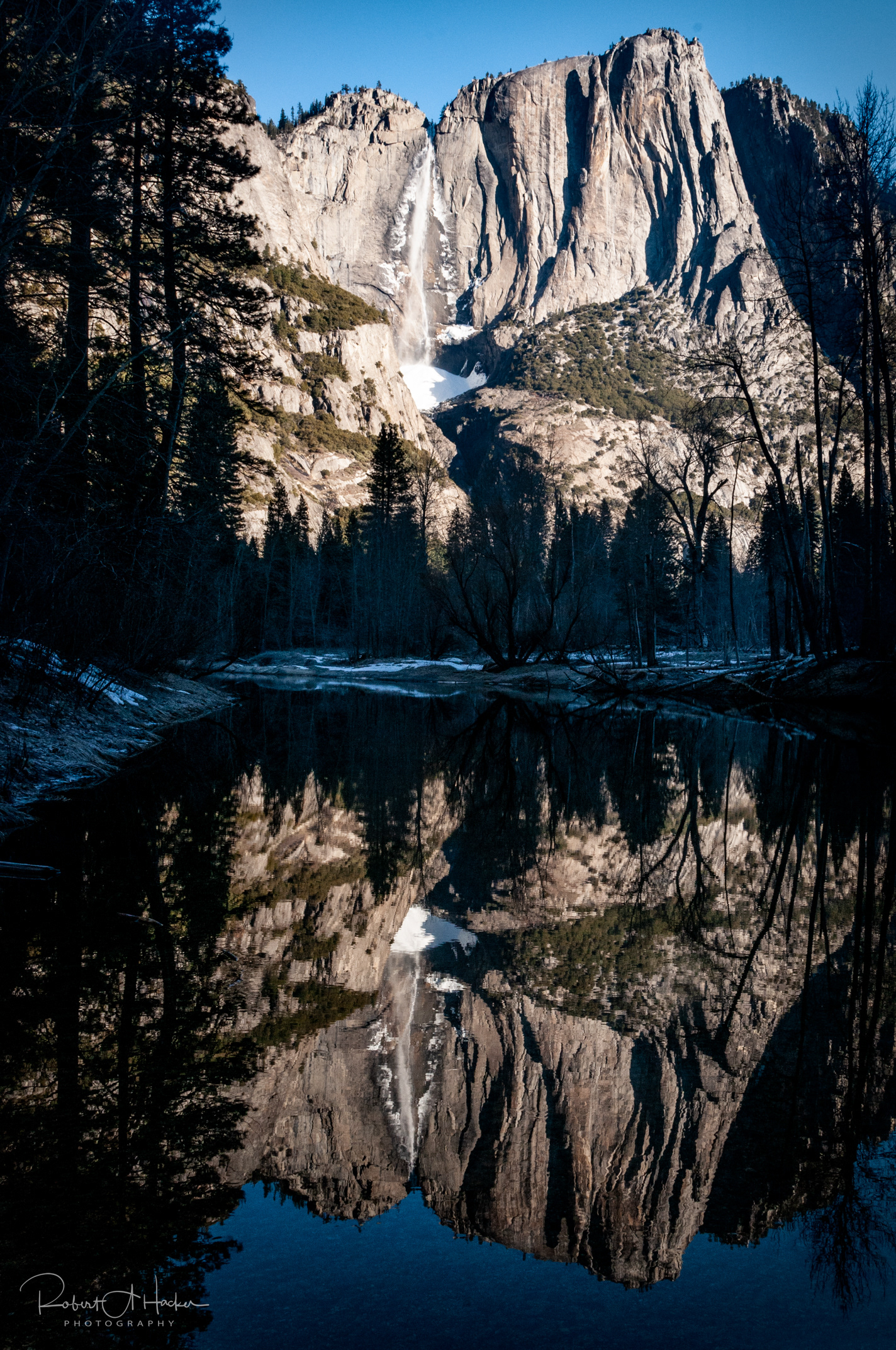 Yosemite Falls Reflection
