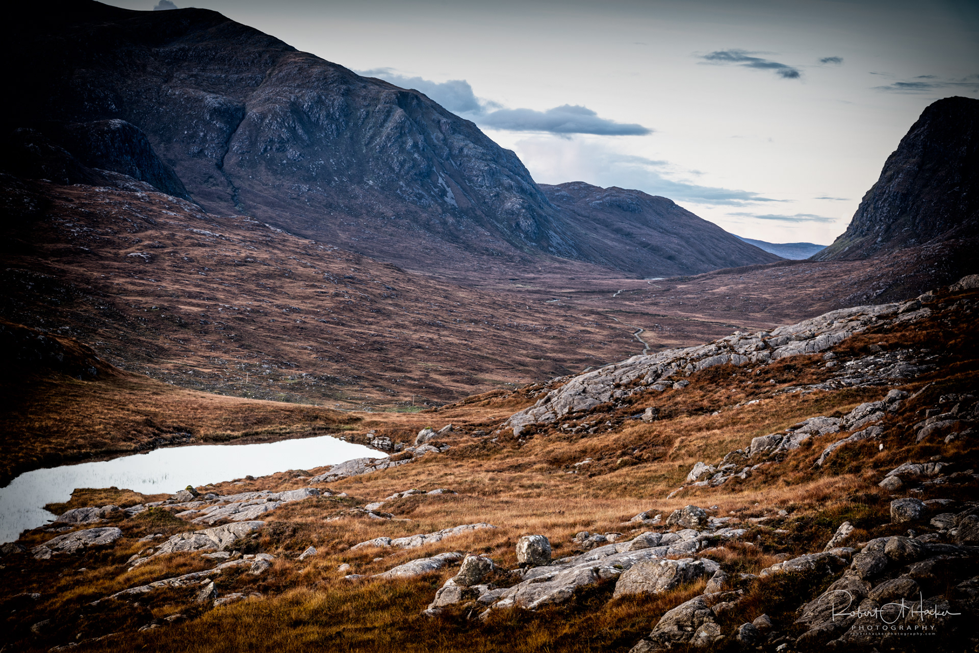 Tolmachan, 5 miles northwest of Tarbert, Isle of Harris