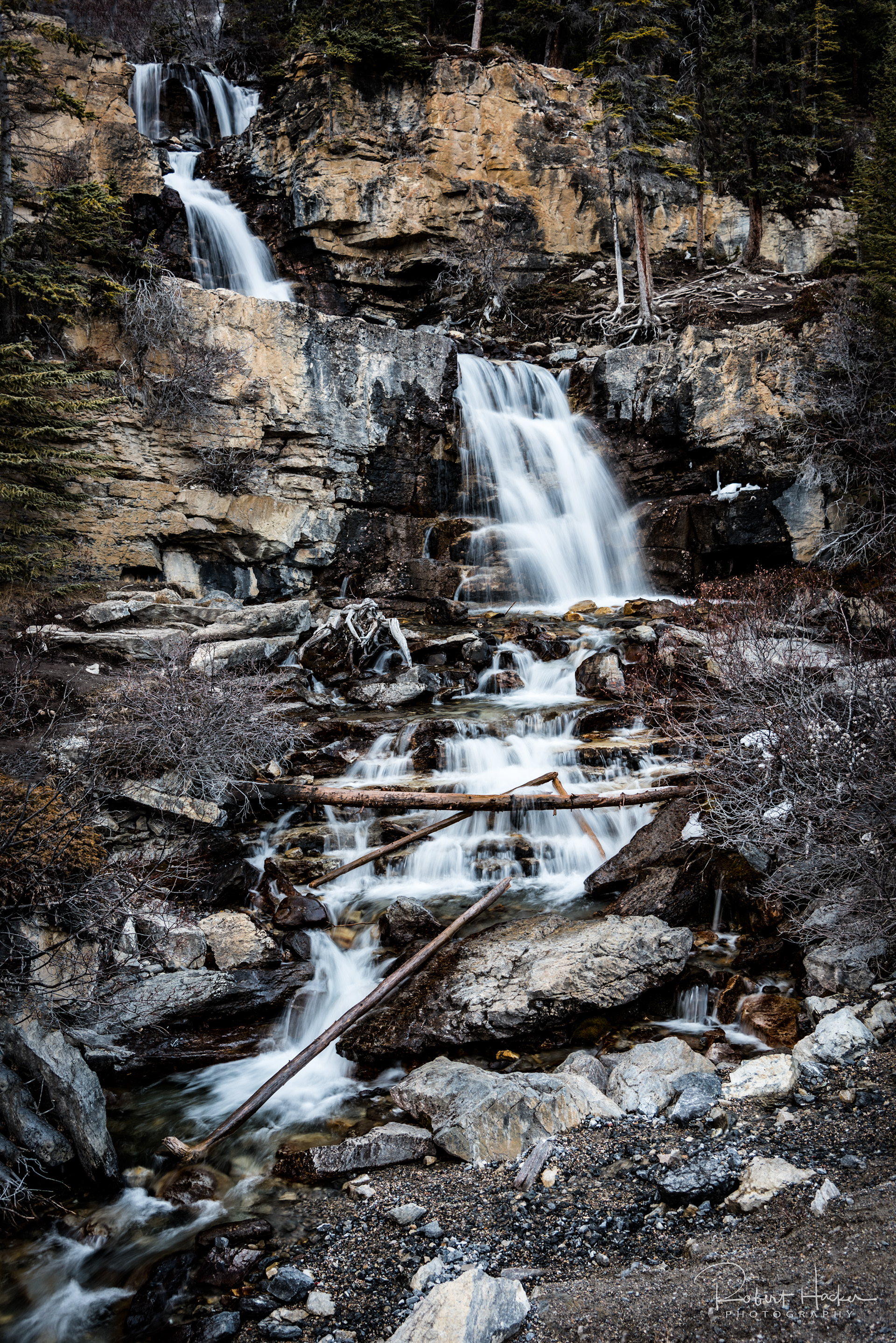 Tangle Falls, Jasper National Park, Alberta, Canada