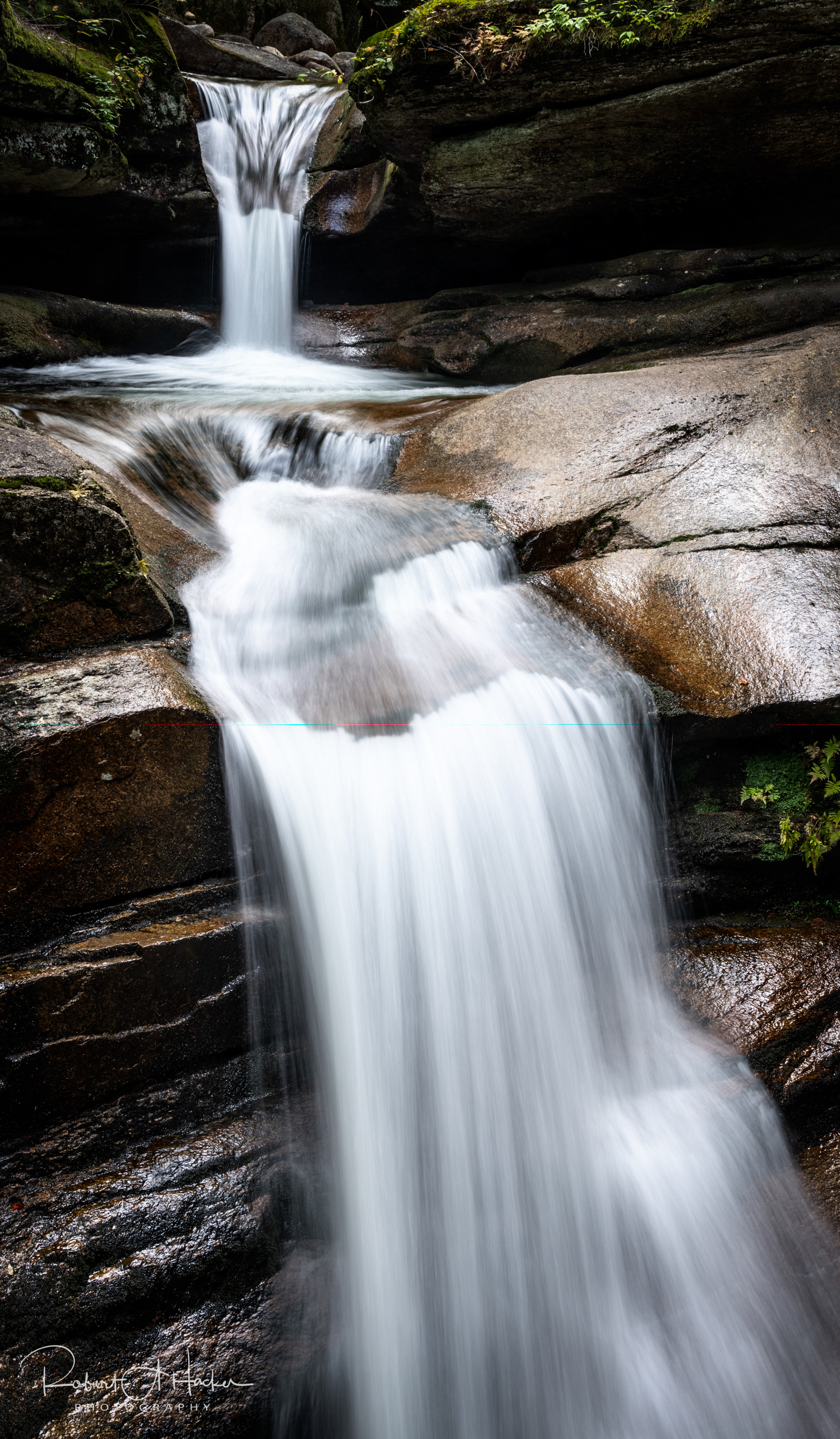 Sabbaday Falls, Kancamagus Highway (NH-112)