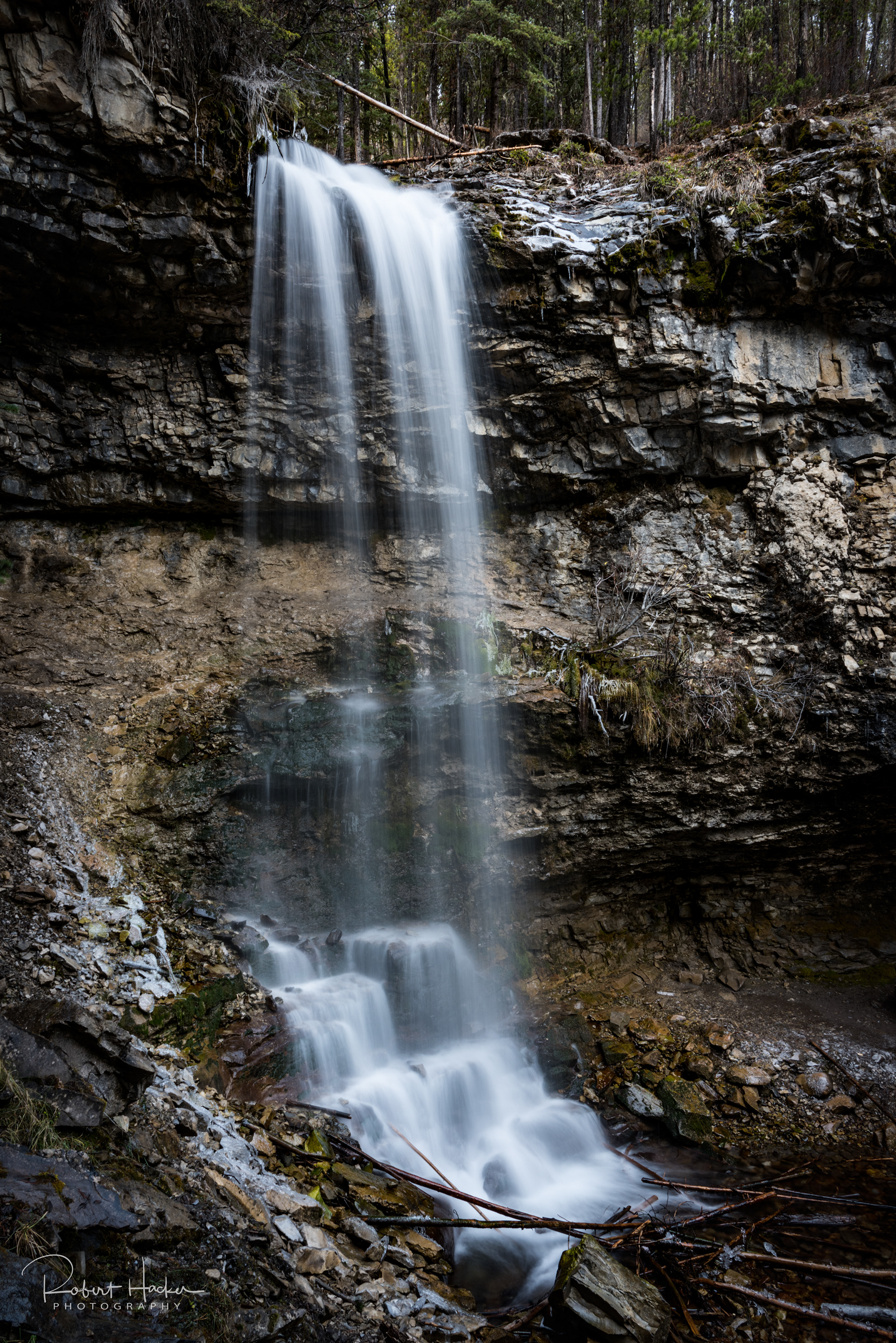 Troll Falls, Kananaskis County, Alberta, Canada
