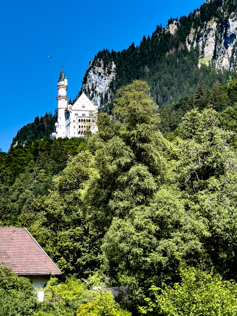 Neuschwanstein from Hohenschwangau