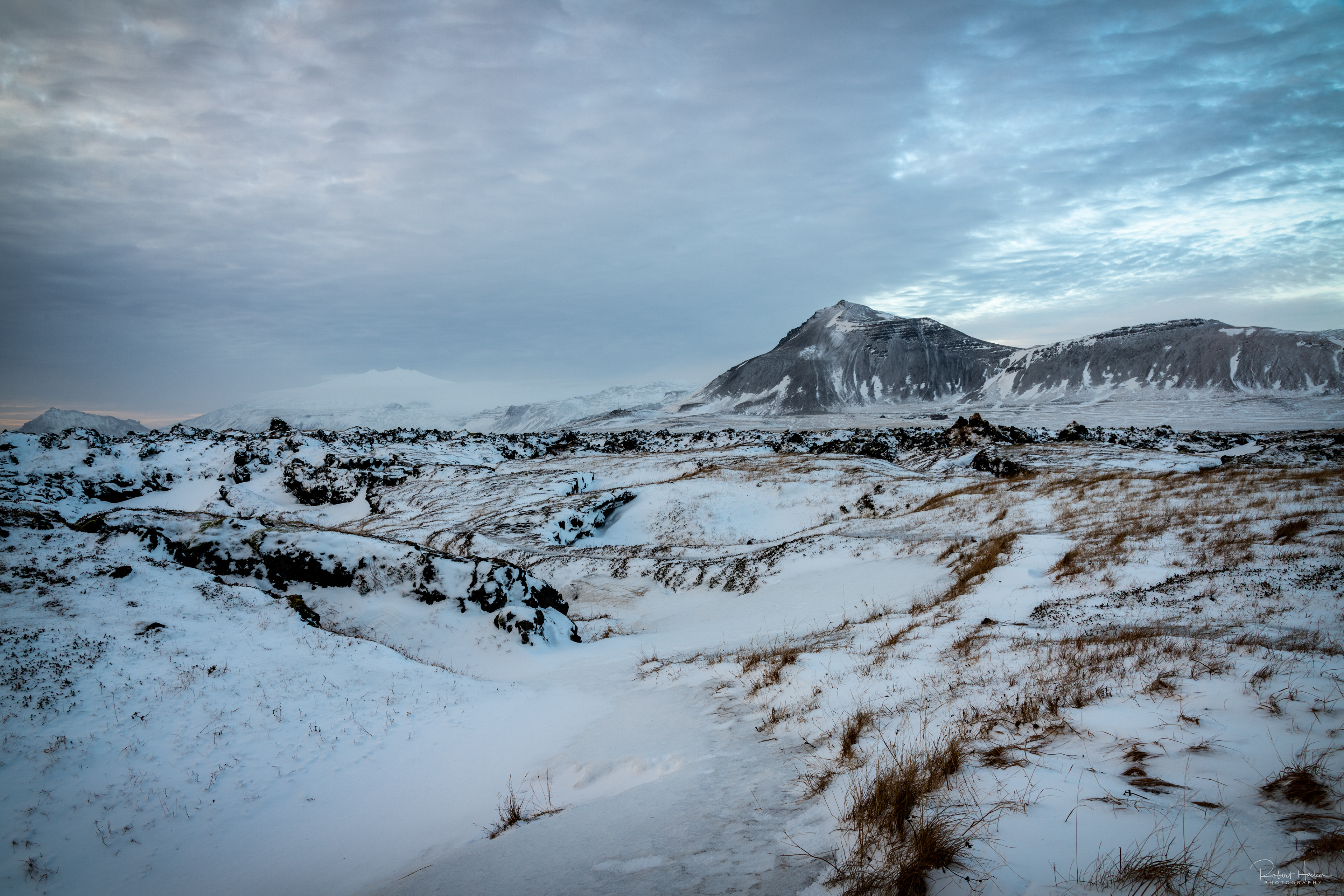 Snæfellsjökull in Snæfellsjökull National Park near Búða