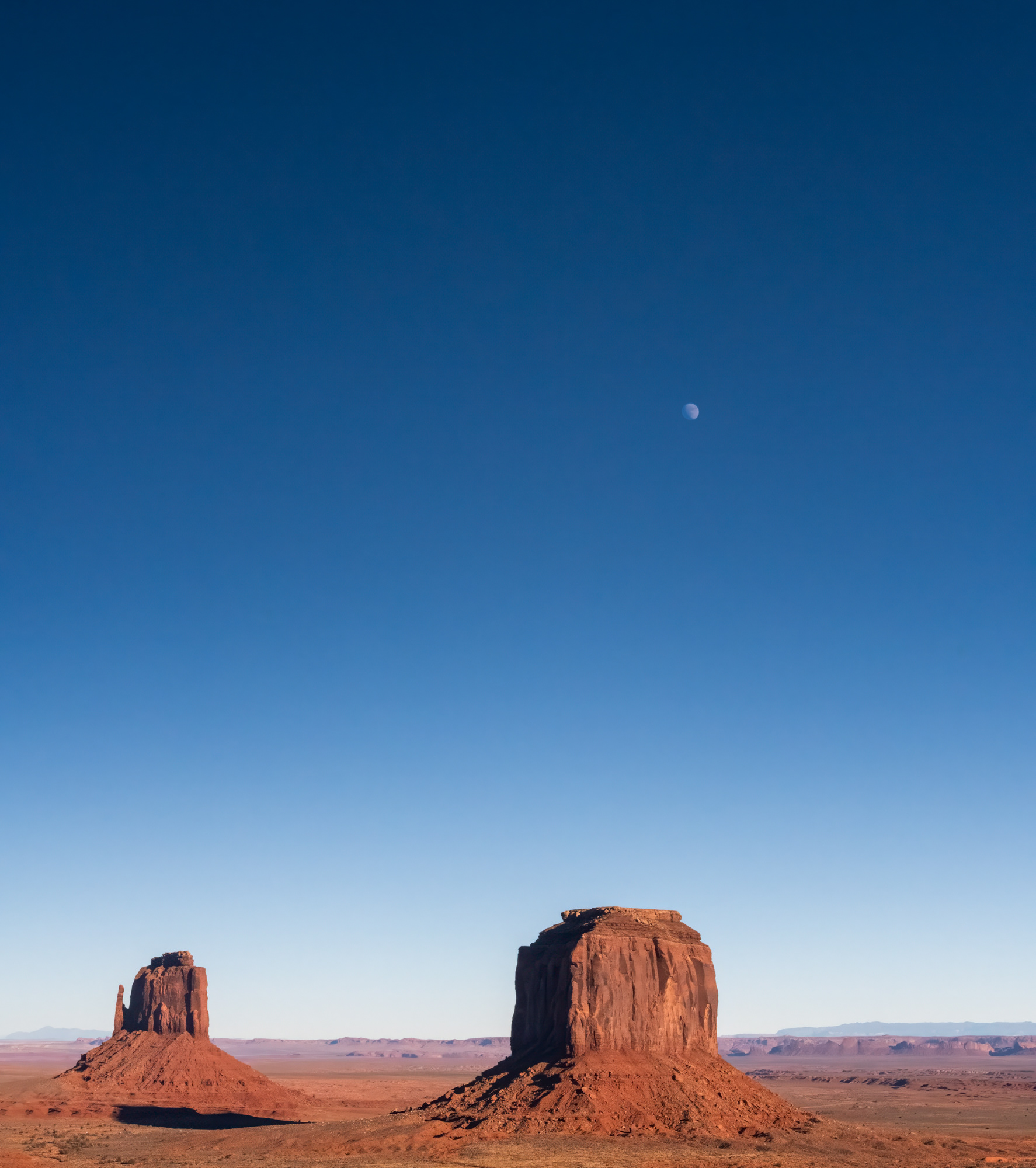 West Mitten and Merrick Butte, Monument Valley Navajo Tribal Park
