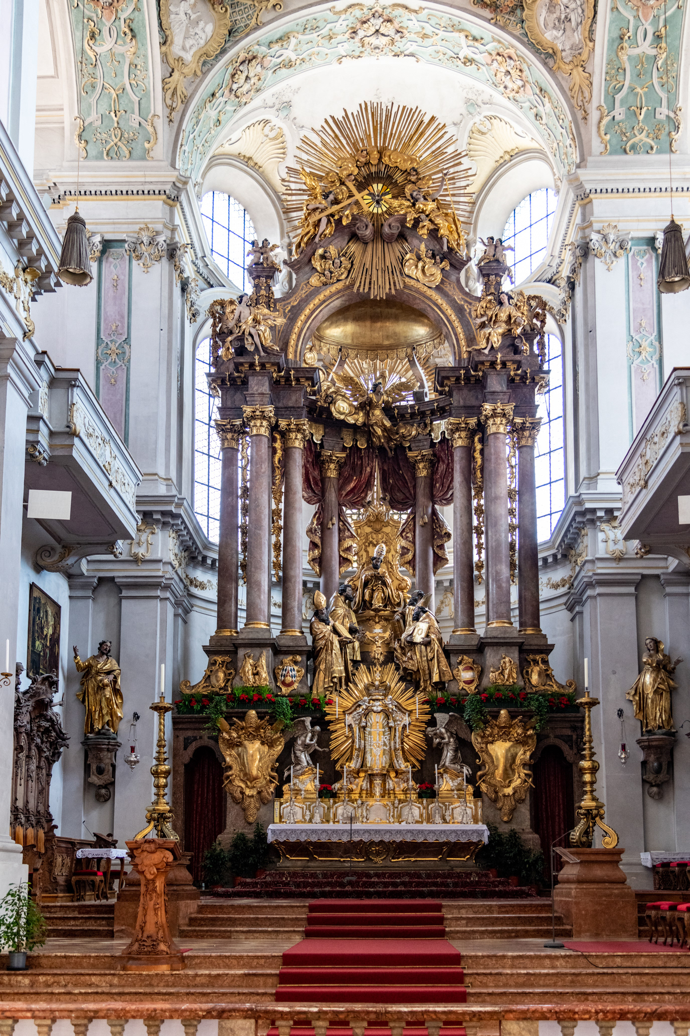 High altar of St Peter Church