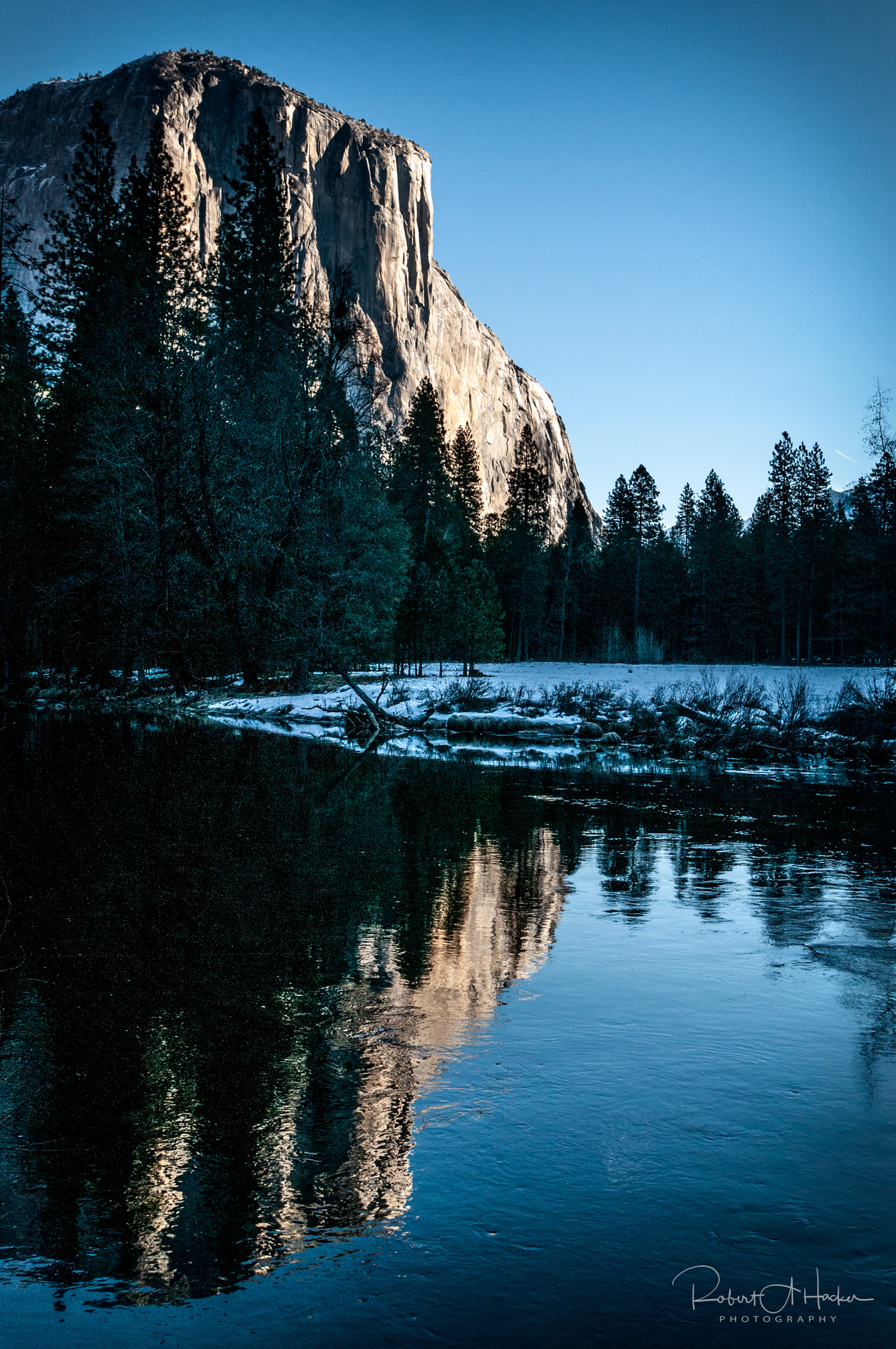 El Capitan Reflection at Sunrise