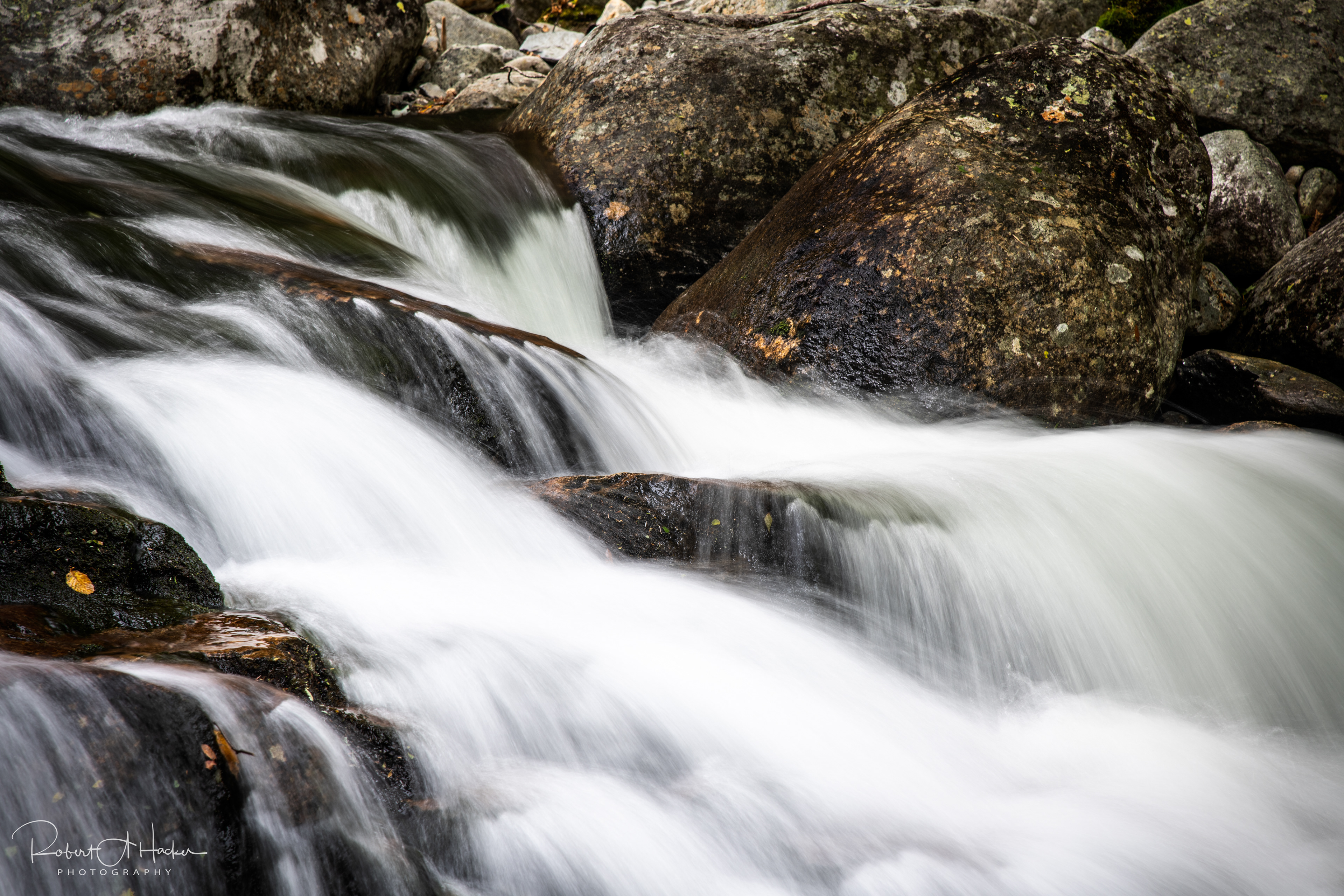 Cascade below Crystal Falls, Pinkham Notch on NH-16