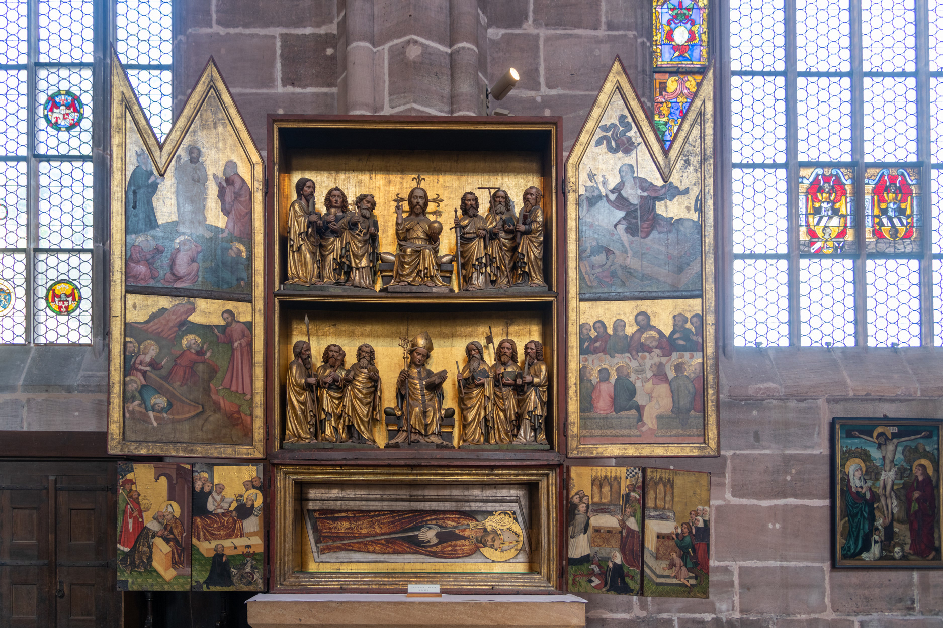 Another triptych in St Lorenz Church