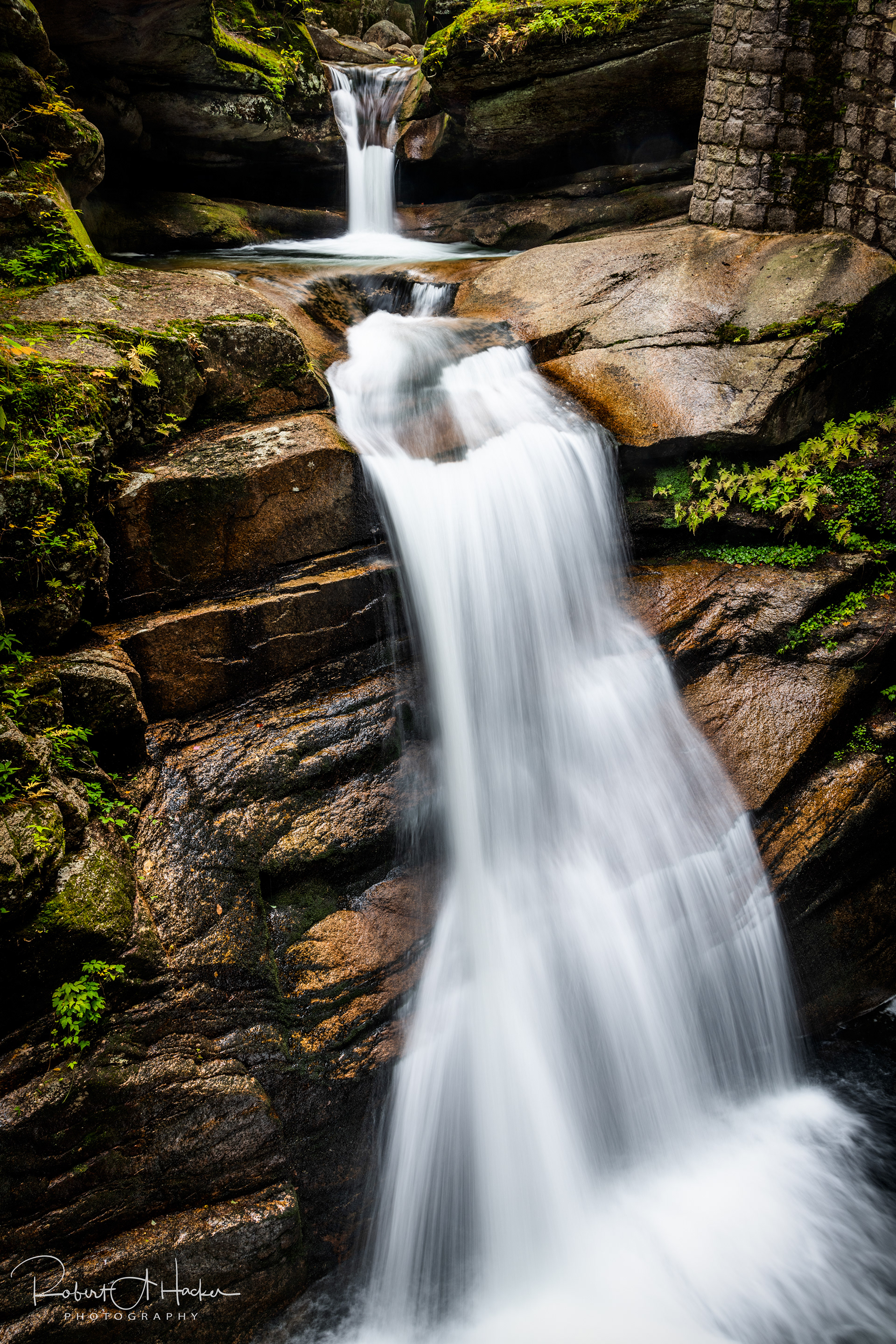 Sabbaday Falls, Kancamagus Highway (NH-112)