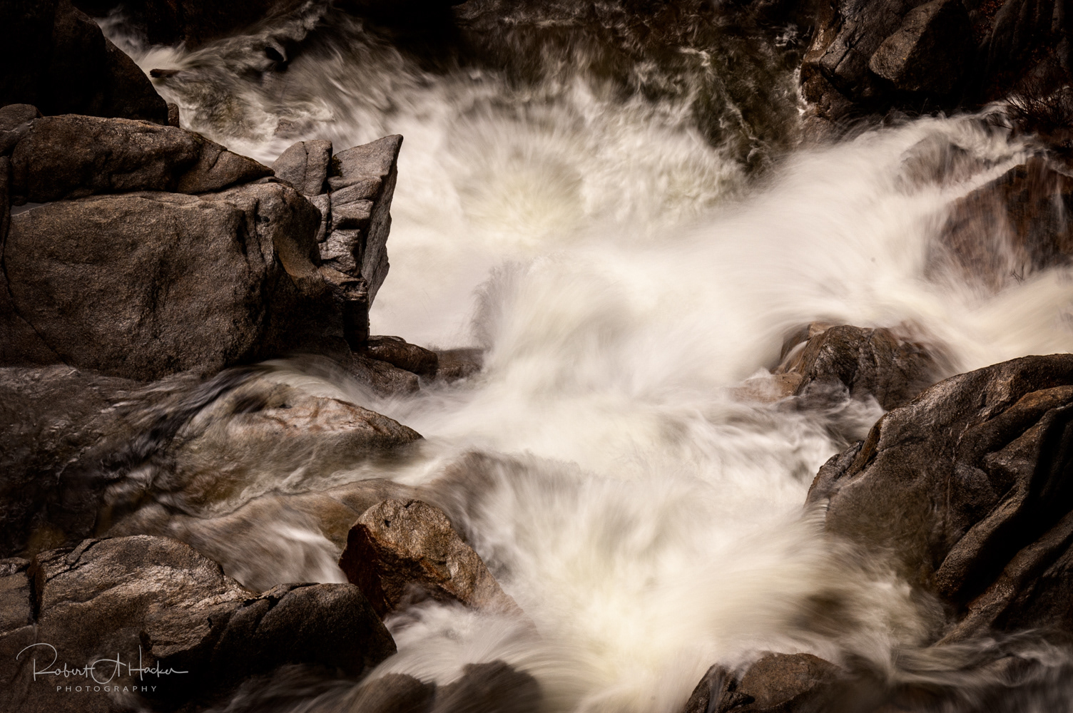 Cascade along Big Oak Road