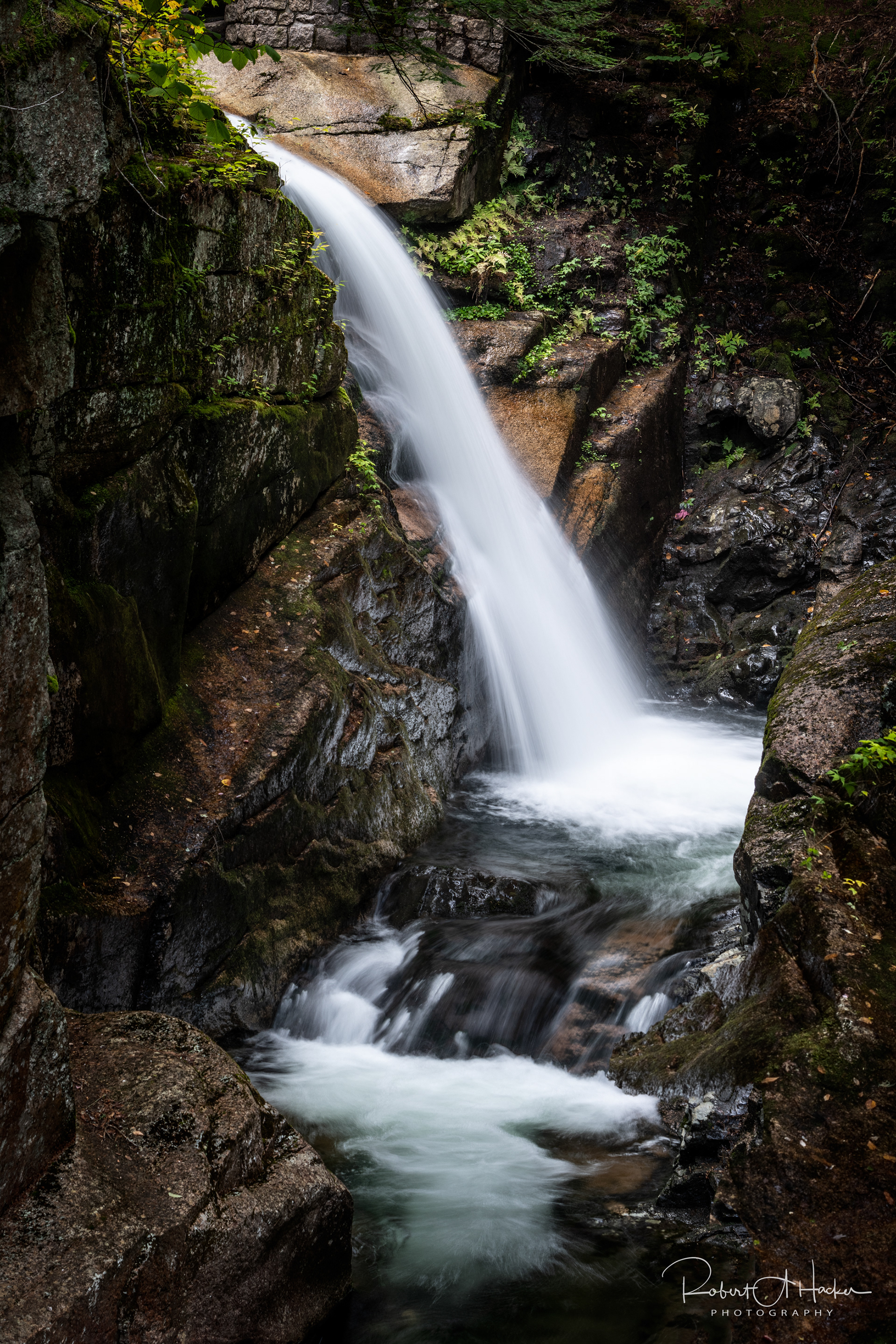 Sabbaday Falls, Kancamagus Highway (NH-112)