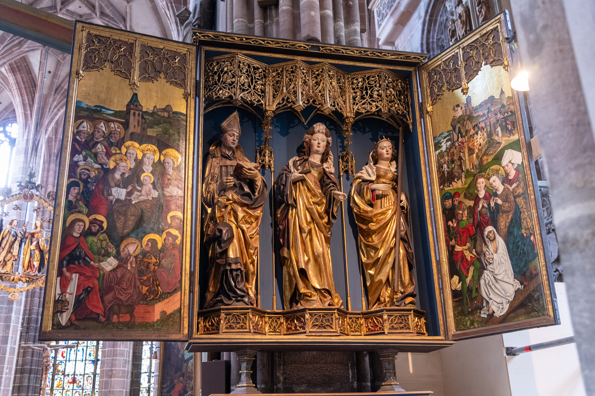 Triptych in St Lorenz Church