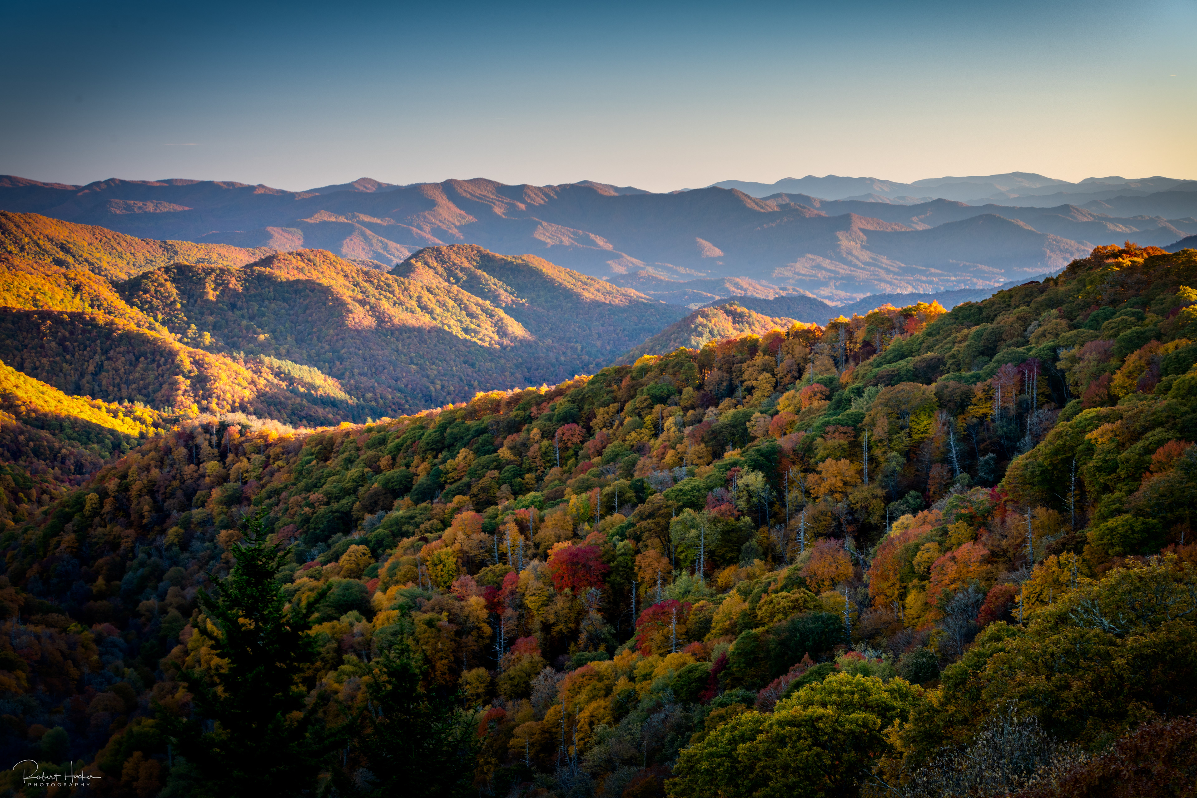 Deep Creek Valley Overlook, Great Smoky Mountains National Park