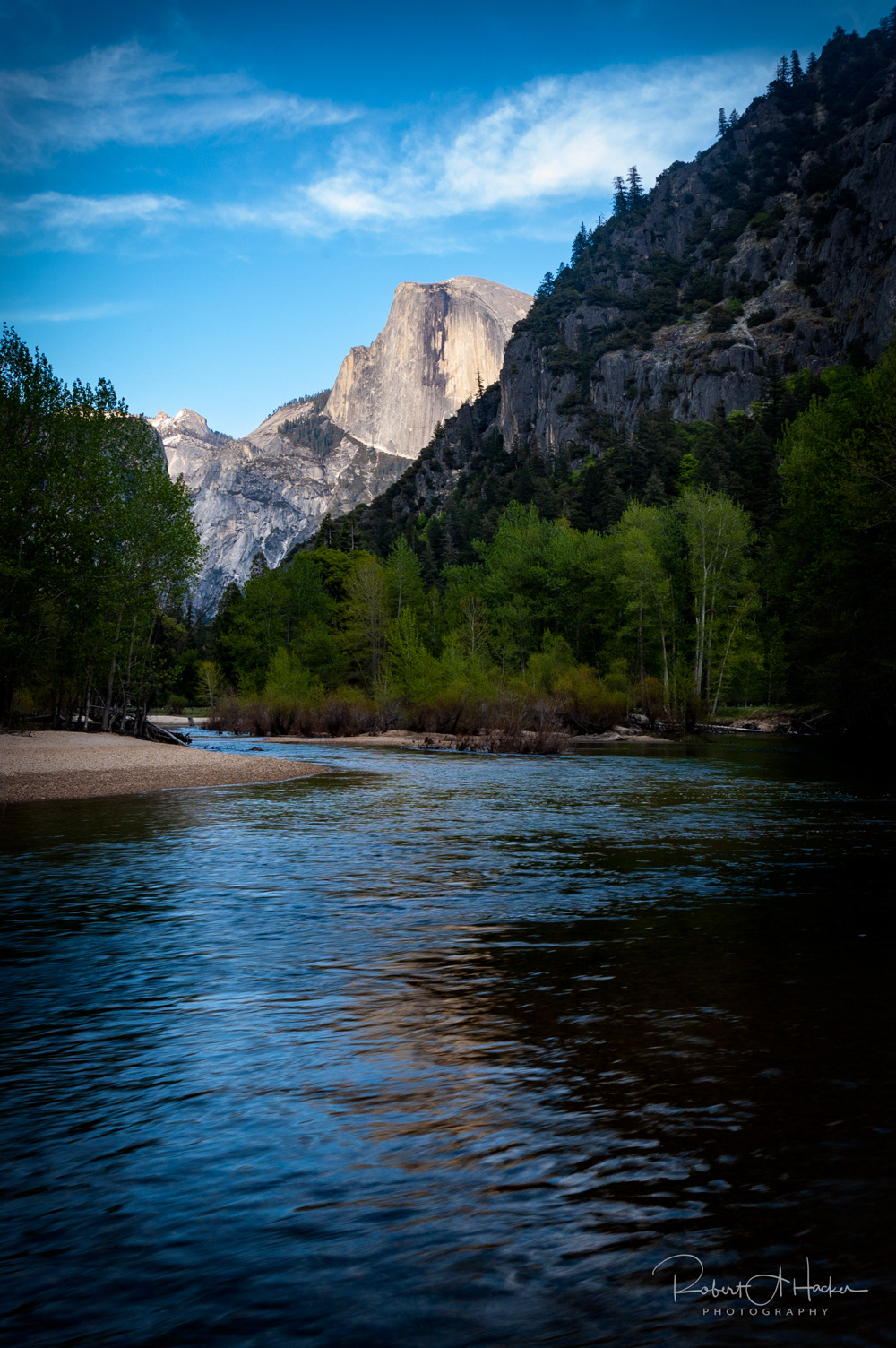 Half Dome and the Merced River