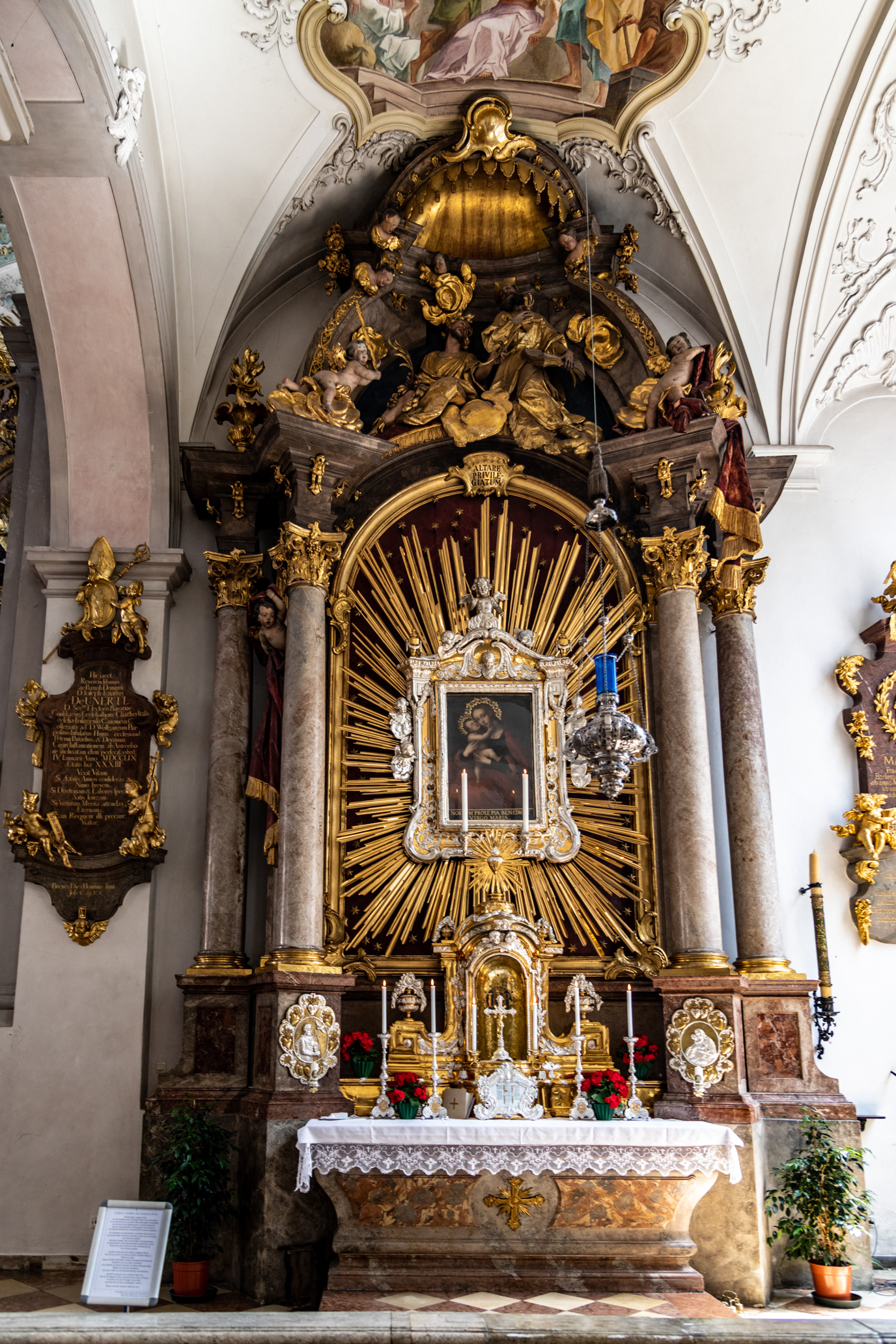 Side altar of St Peter Church