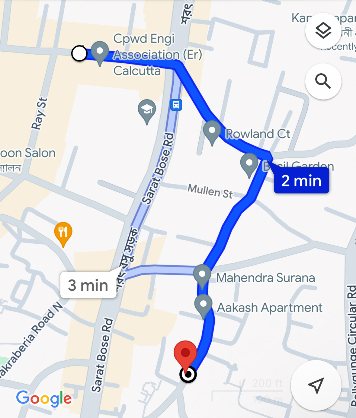 700METERS FROM BHAWANIPUR COLLEGE