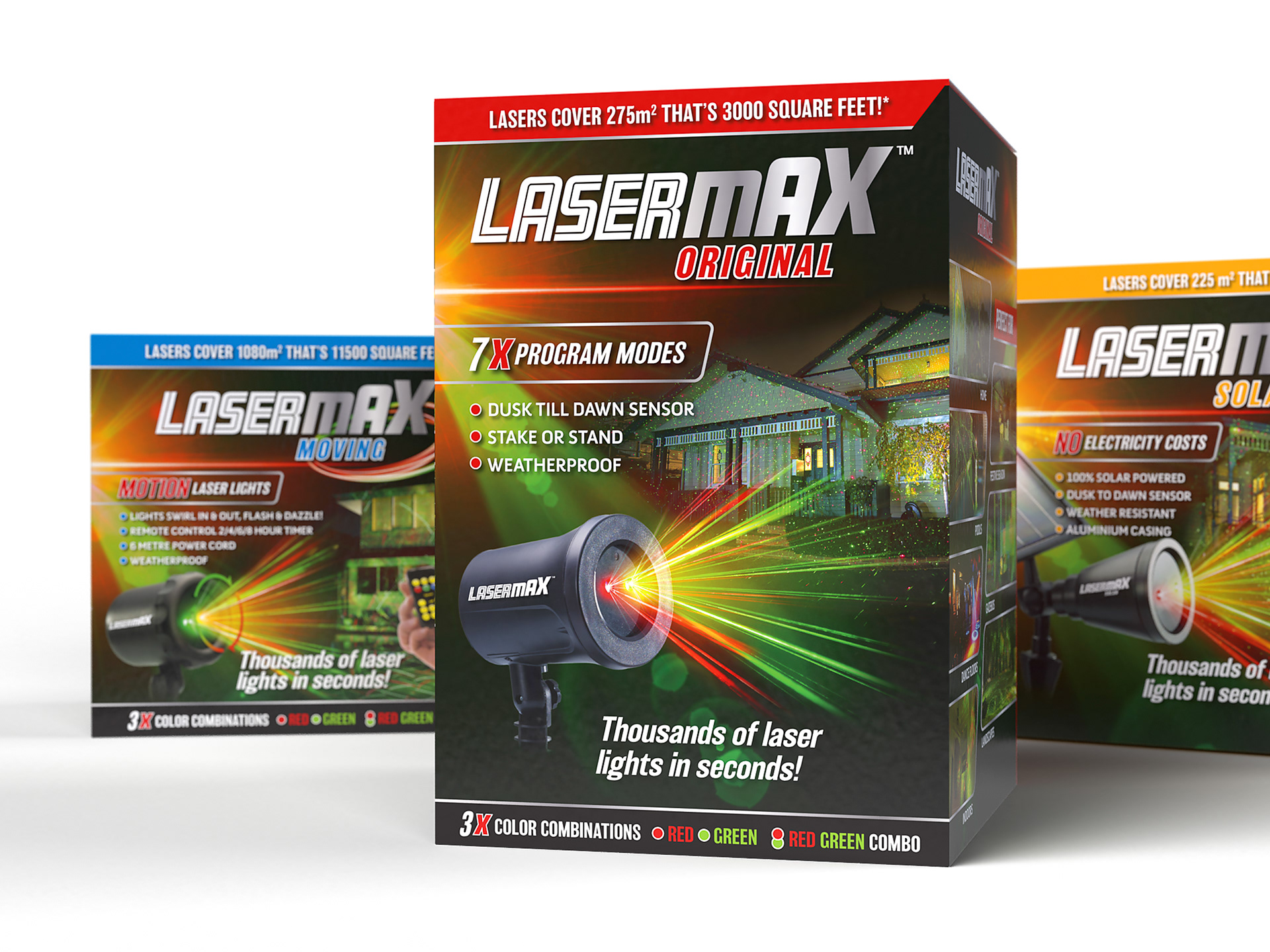 LaserMAX Brand Packaging
